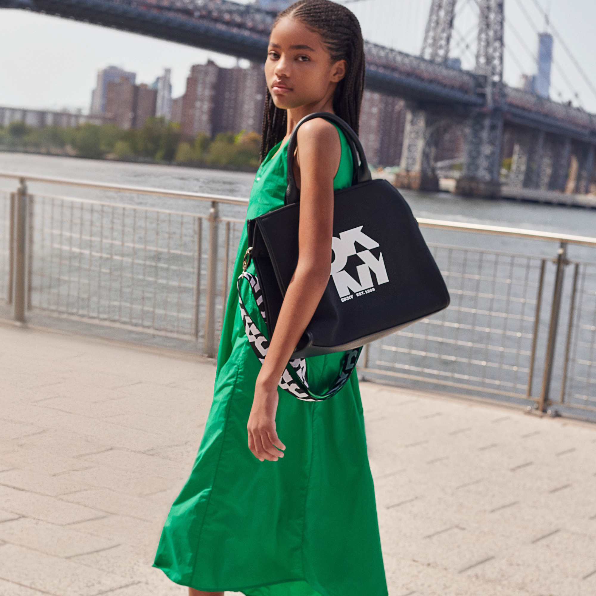 Tote bag DKNY for GIRL