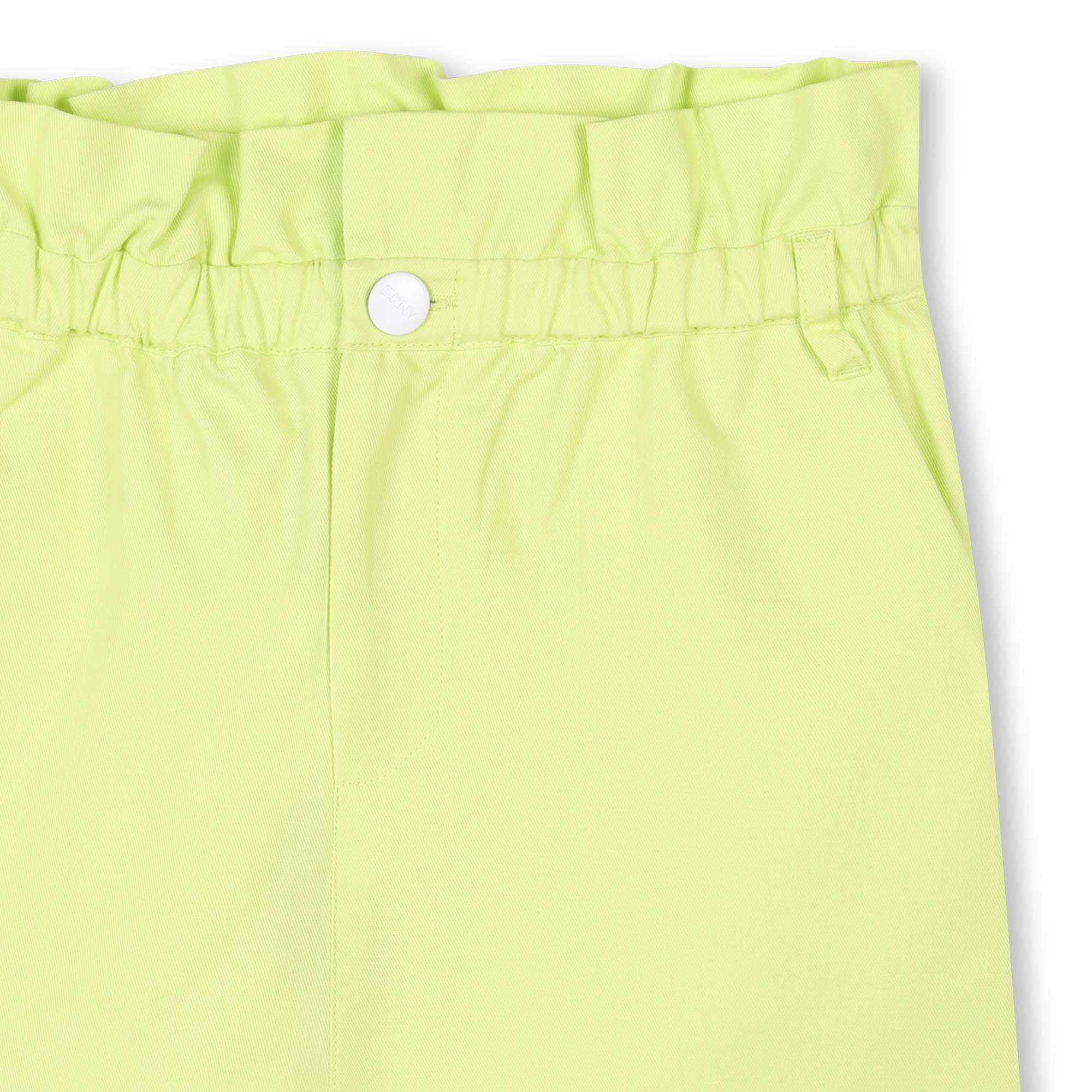 Cotton and linen shorts DKNY for GIRL