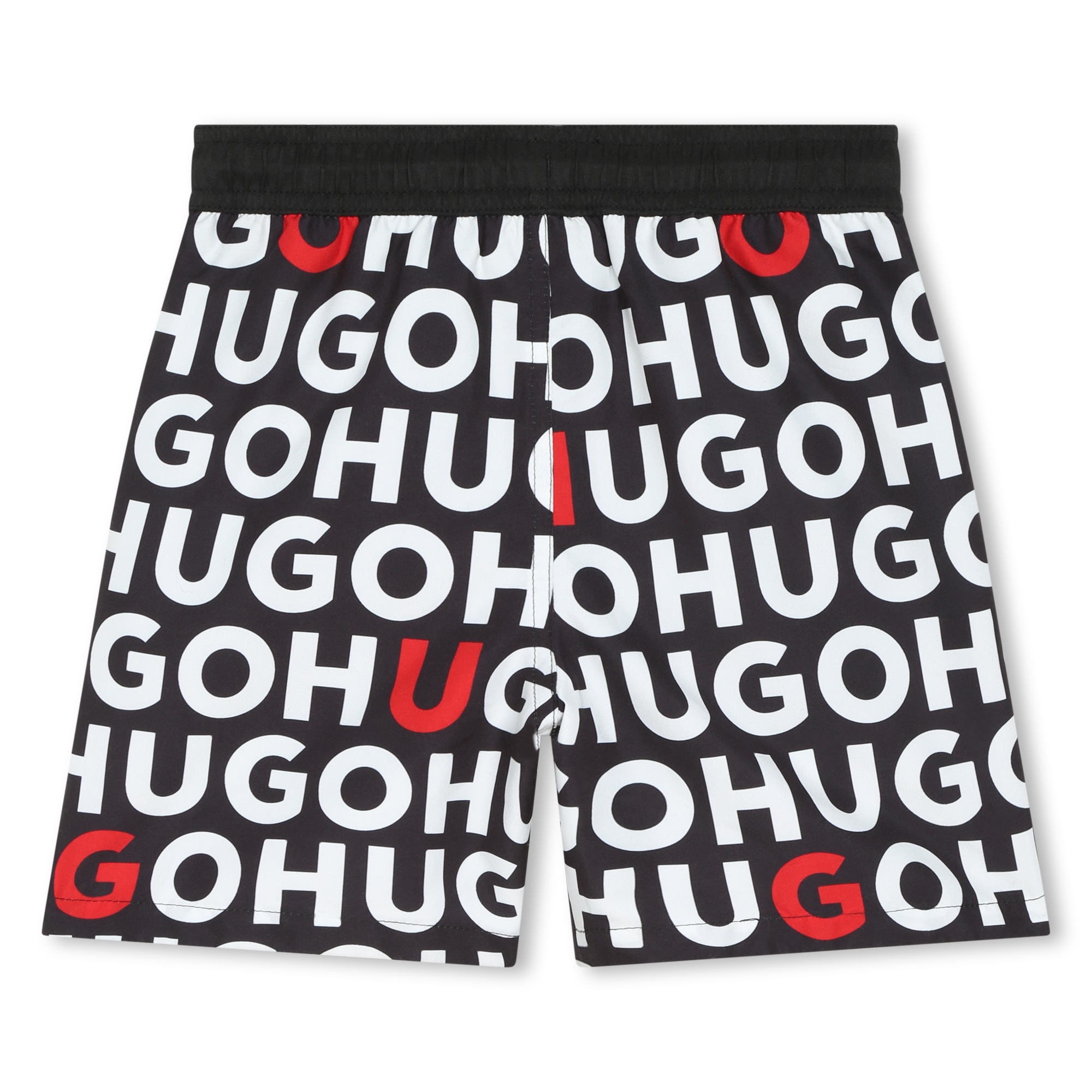Two-tone printed swim shorts HUGO for BOY