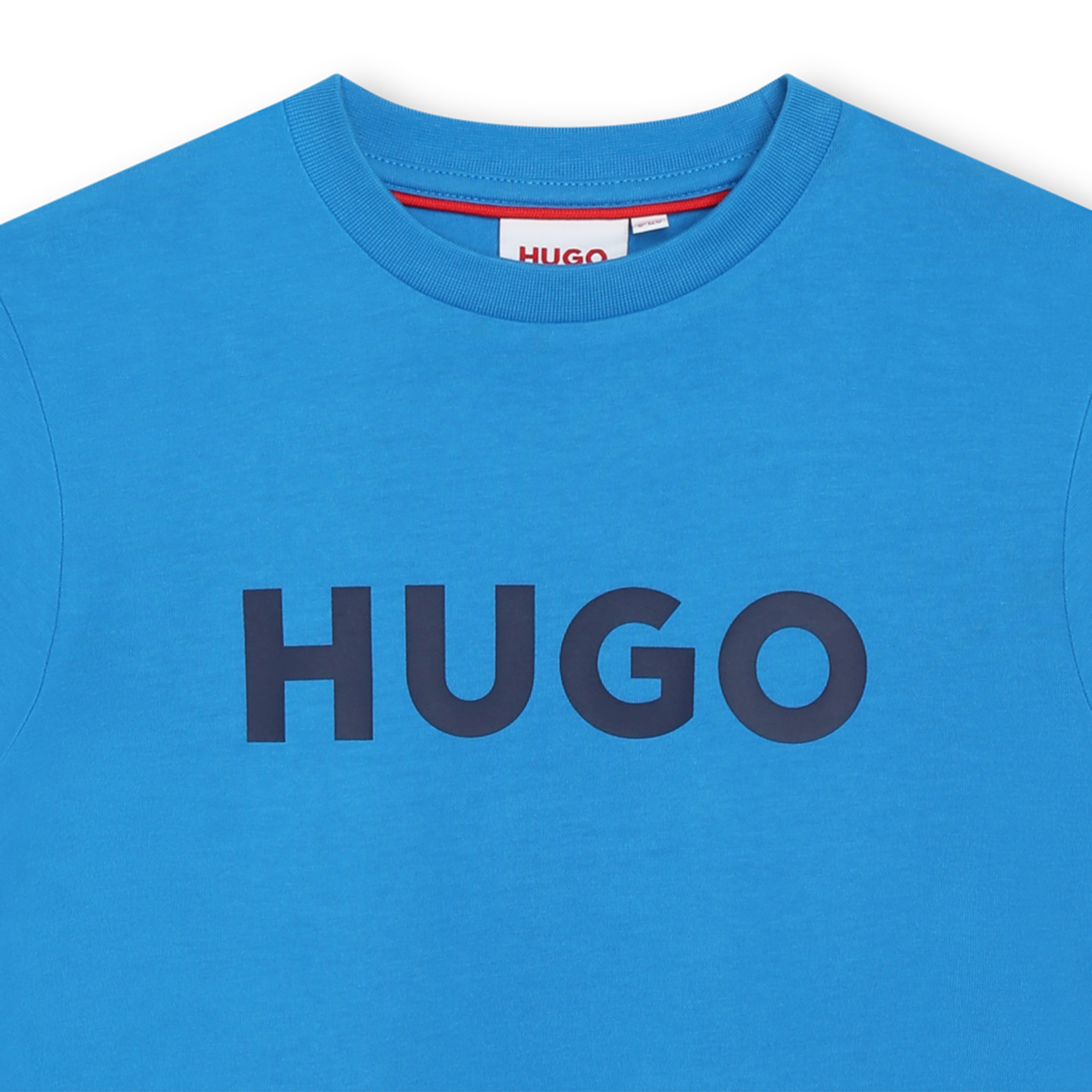 Zweifarbiges Baumwoll-Shirt HUGO Für JUNGE