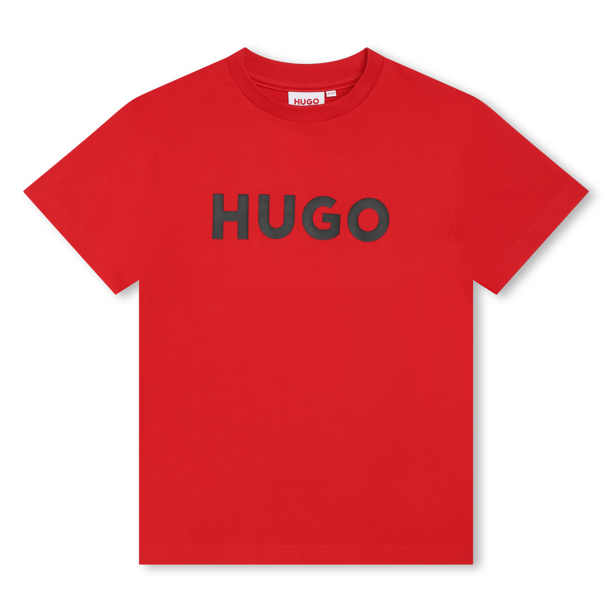 T-shirt bicolore in cotone HUGO Per RAGAZZO