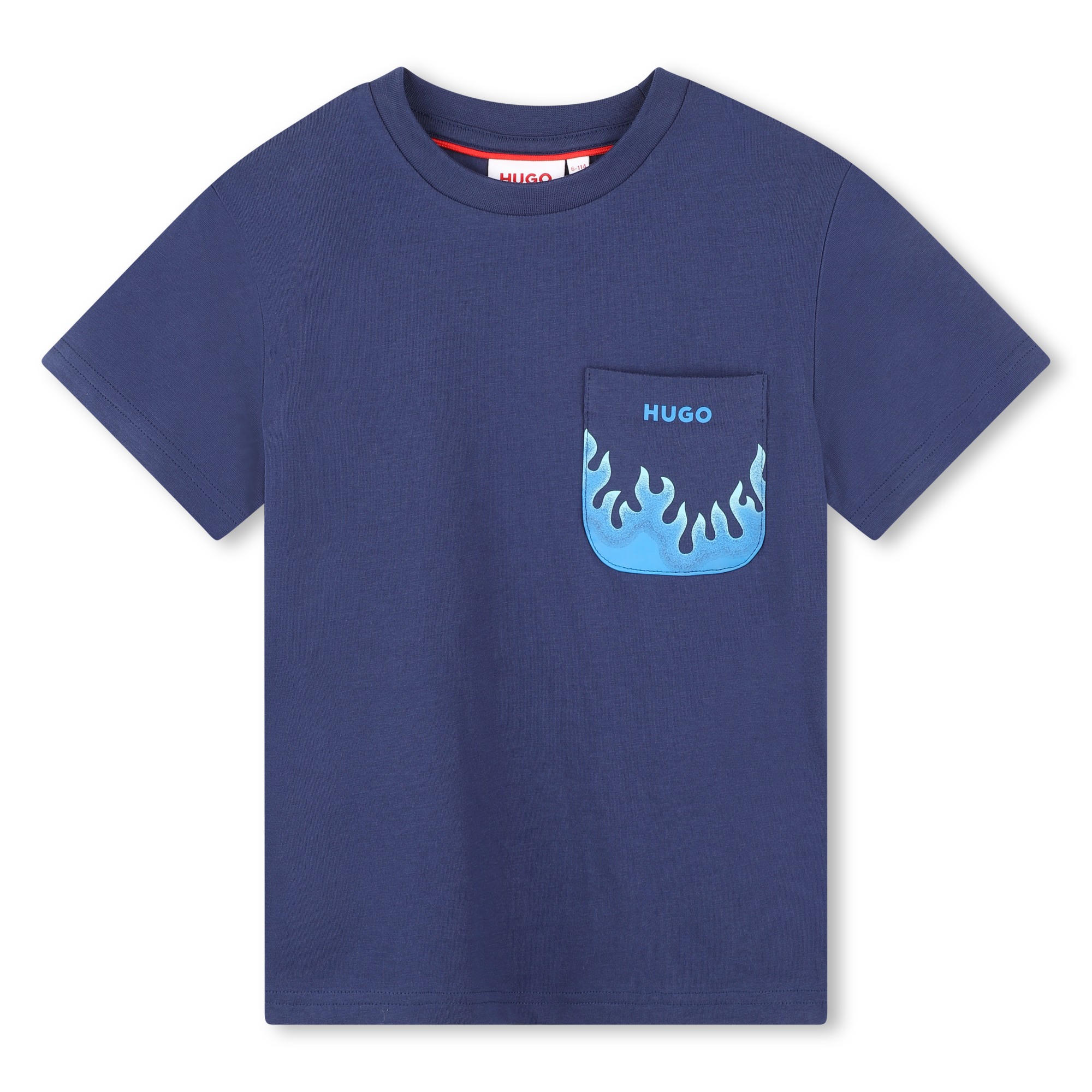 Cotton T-shirt with pocket HUGO for BOY