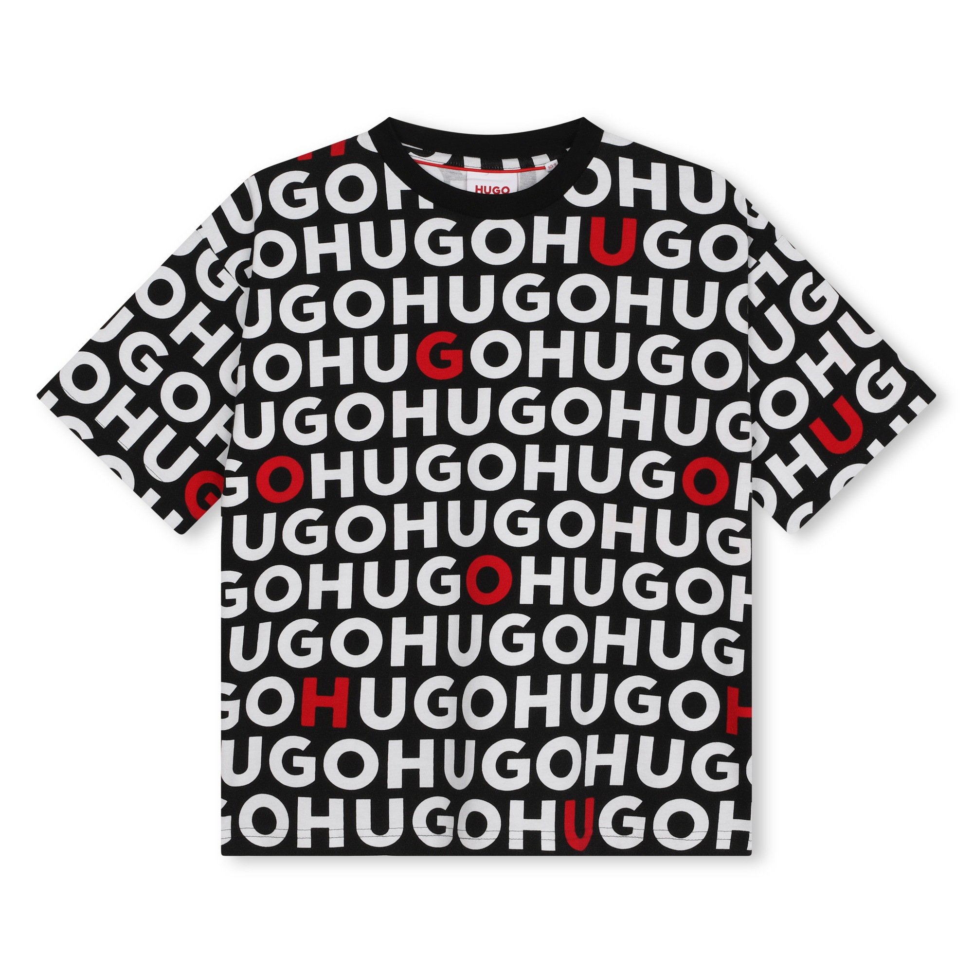 Printed cotton T-shirt HUGO for BOY