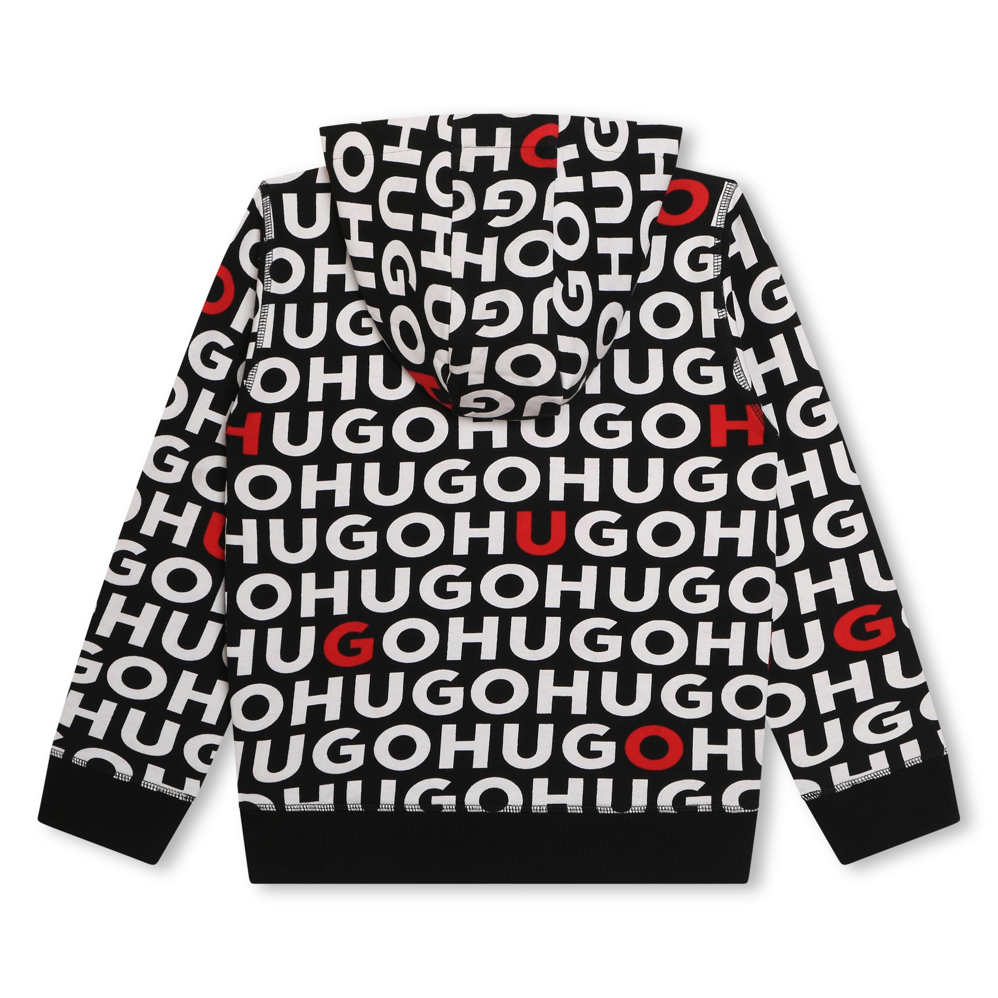 Fleece vest met capuchon HUGO Voor