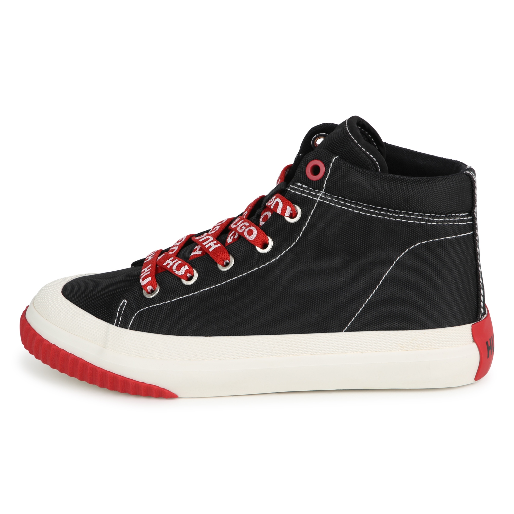 High-top textile trainers HUGO for BOY