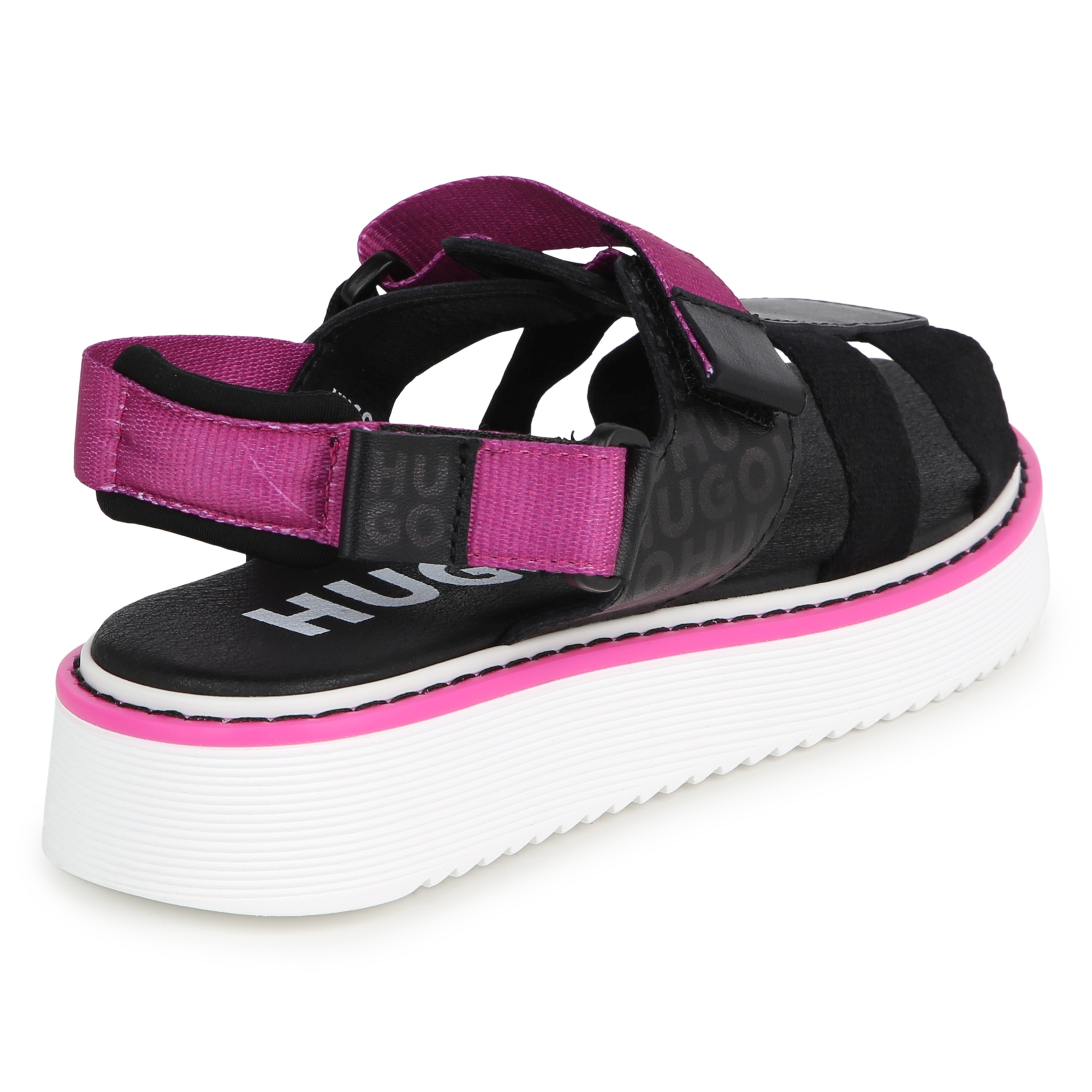 Hook-and-loop sports sandals HUGO for GIRL