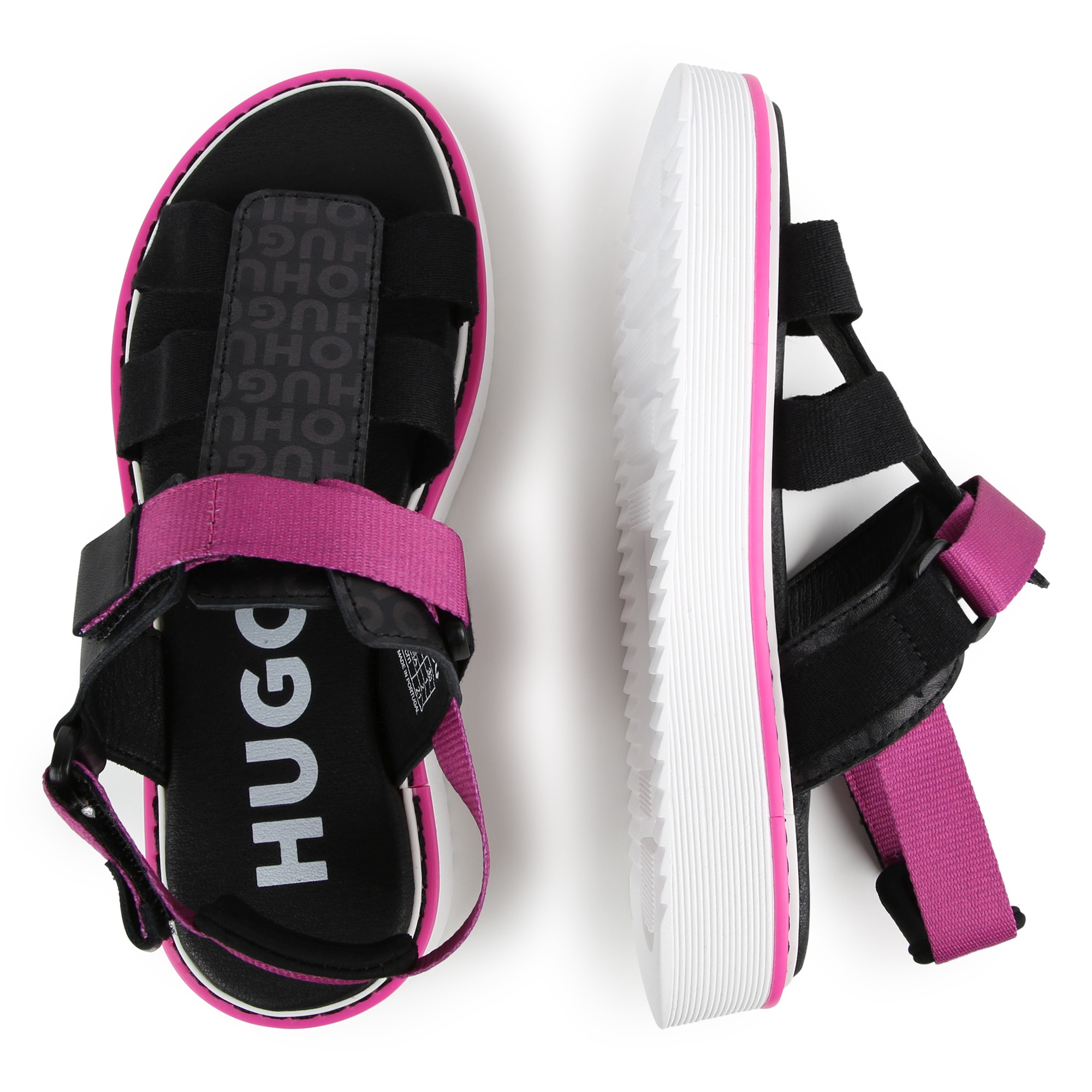 Sportieve sandalen klittenband HUGO Voor