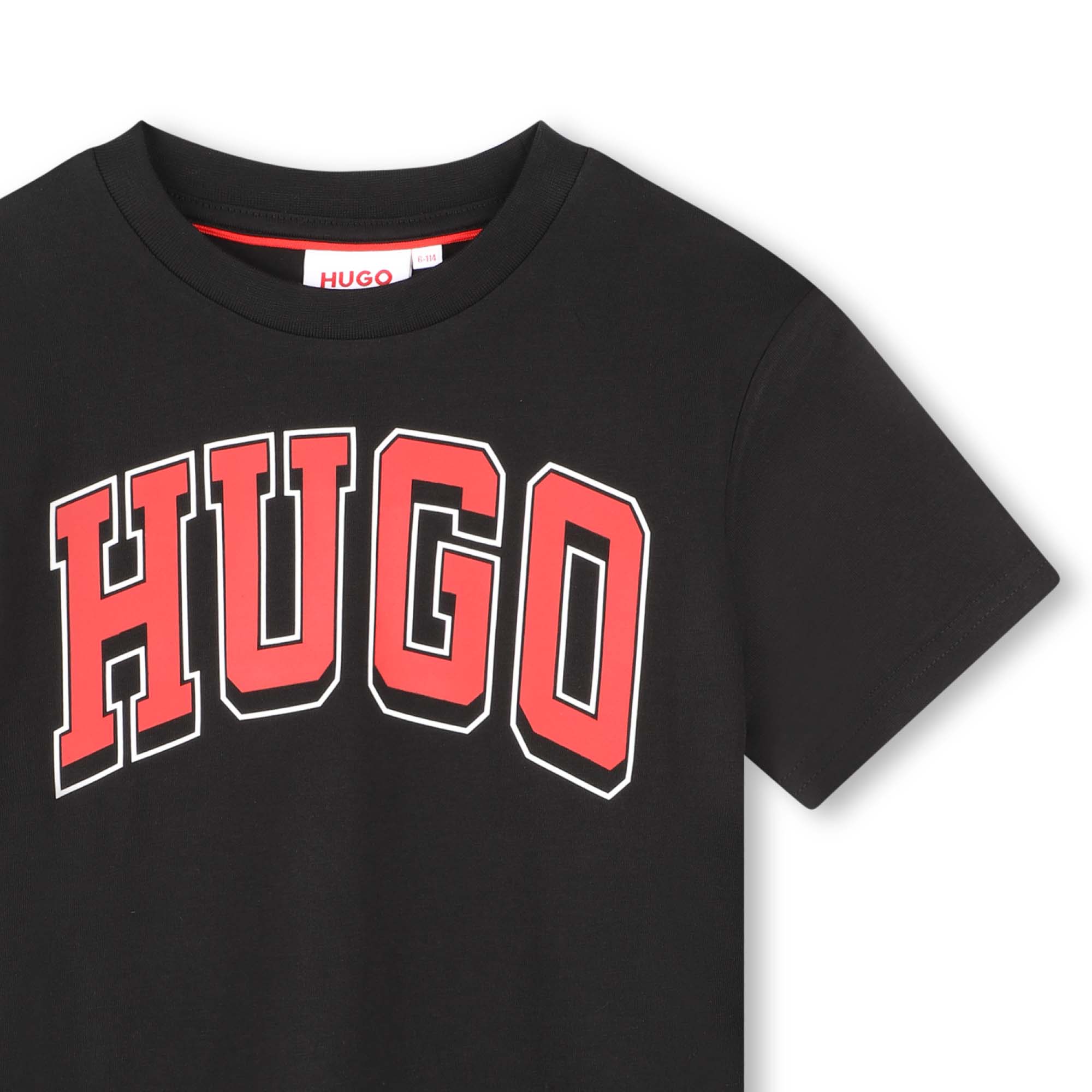 T-shirt à manches courtes HUGO pour GARCON