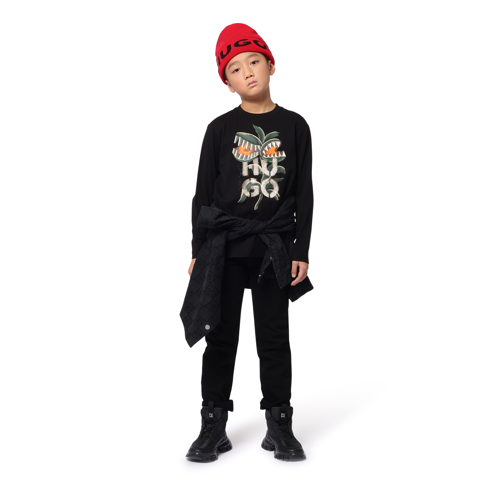 Long-sleeved T-shirt HUGO for BOY