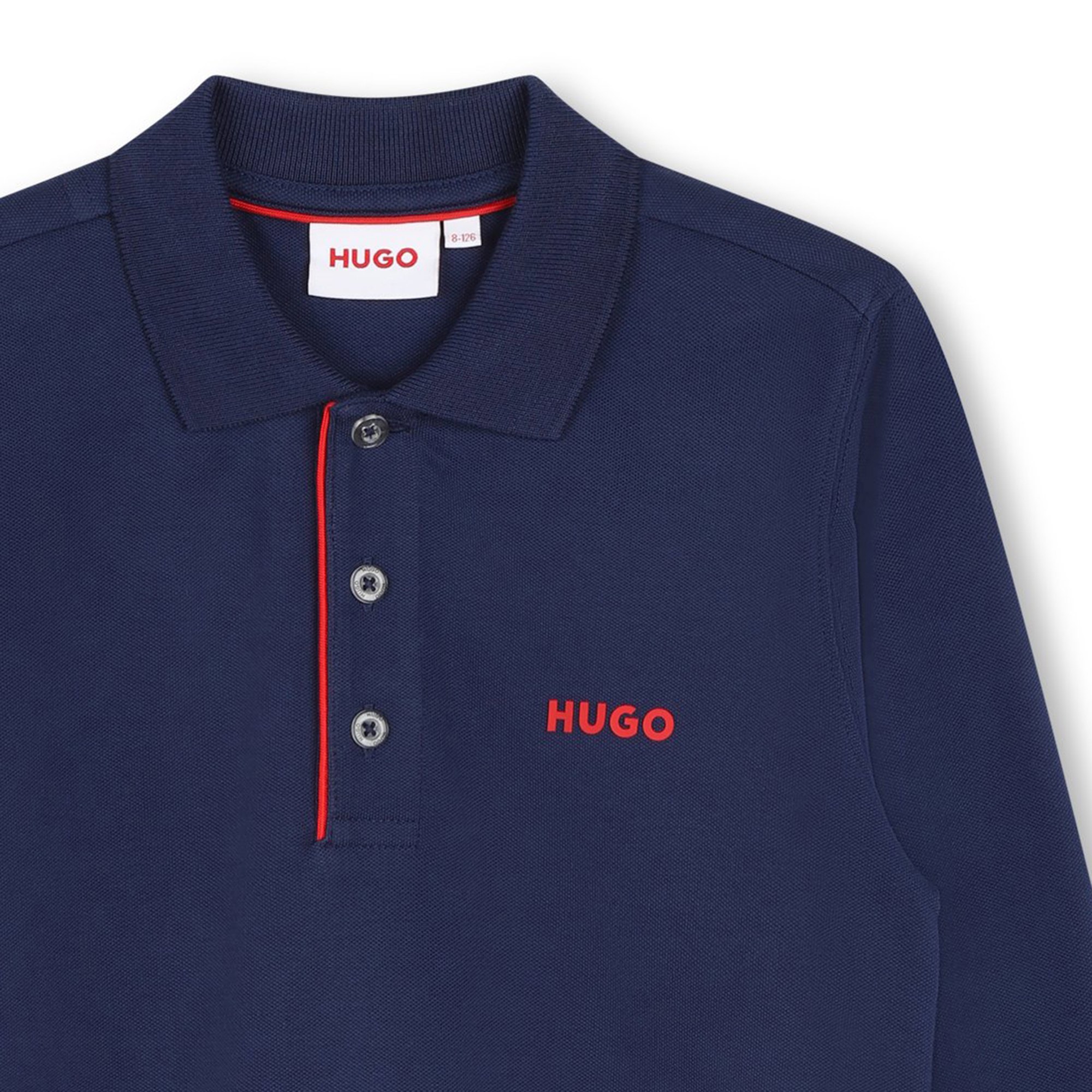 Polo de manga larga HUGO para NIÑO