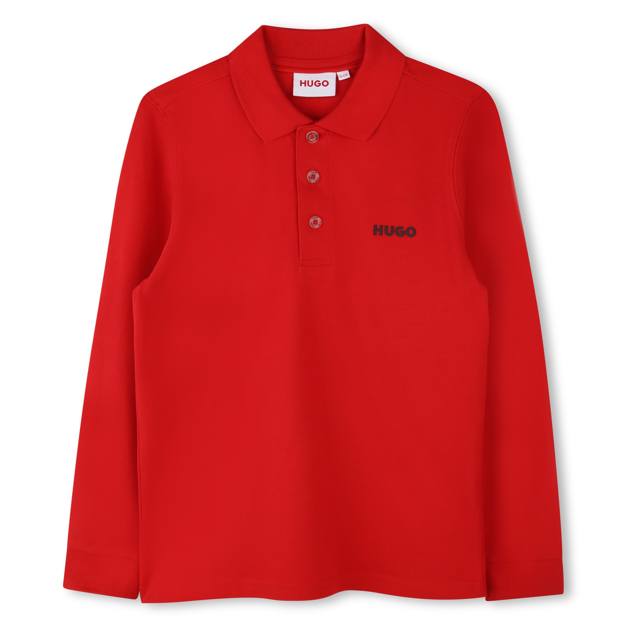 Hugo boss red long sleeve polo hotsell