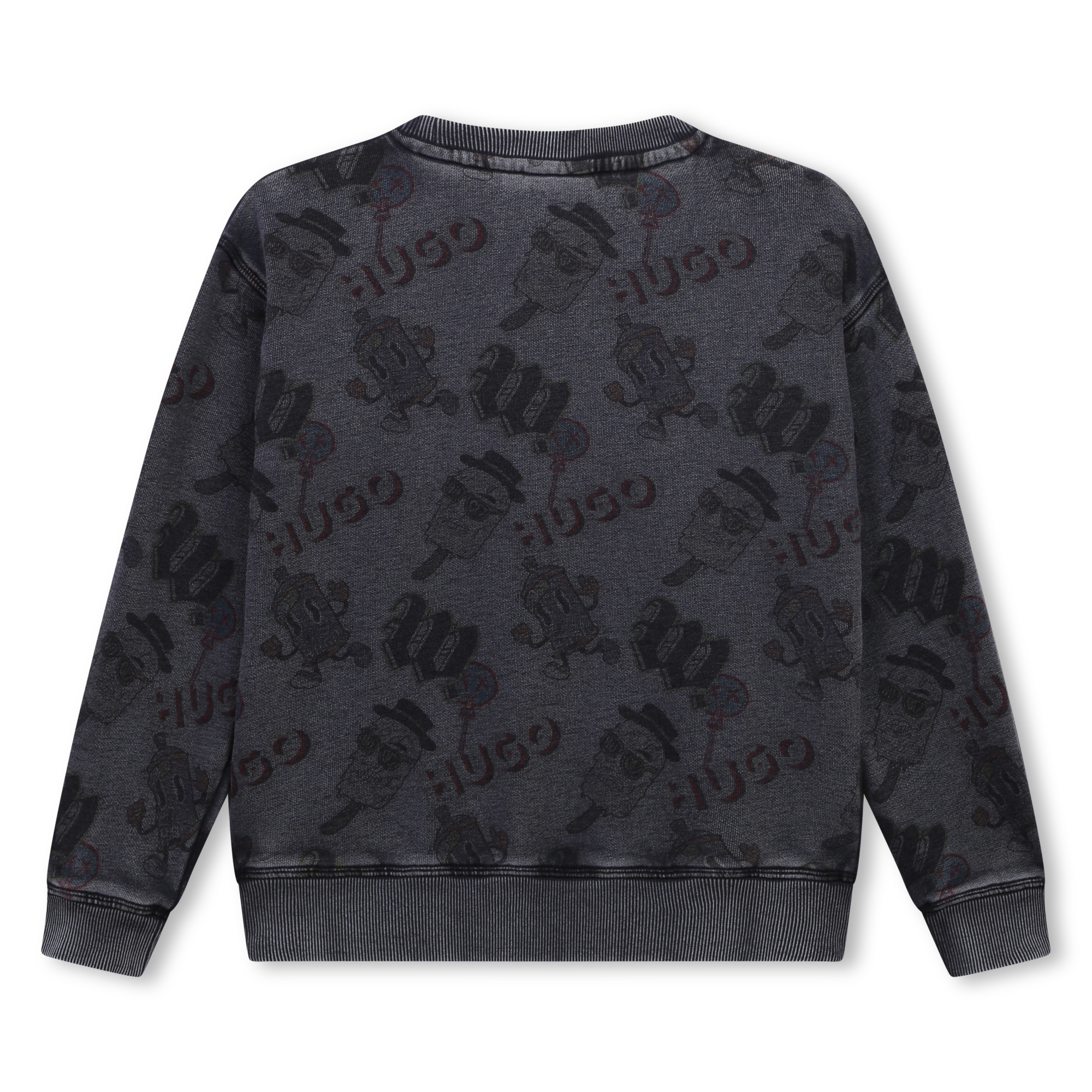 Sweat-shirt fantaisie HUGO pour GARCON