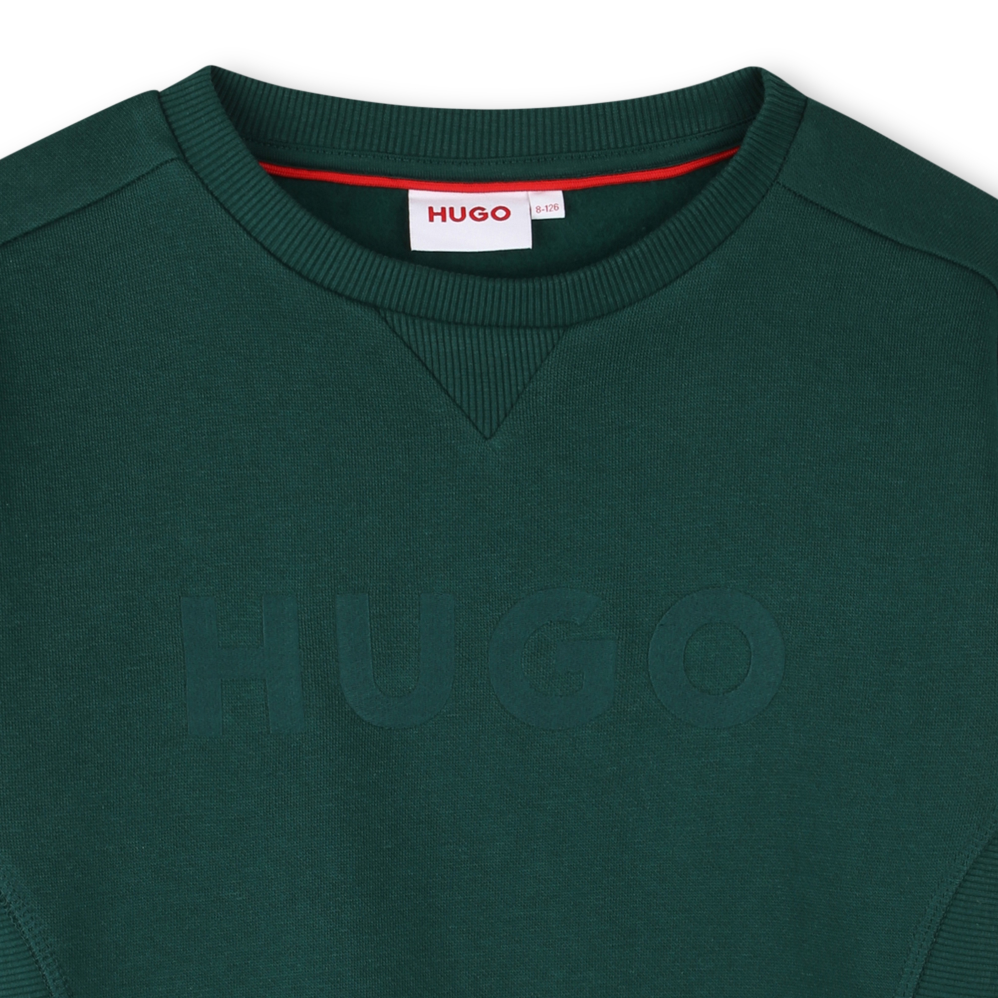 Sweat-shirt brodé HUGO pour GARCON