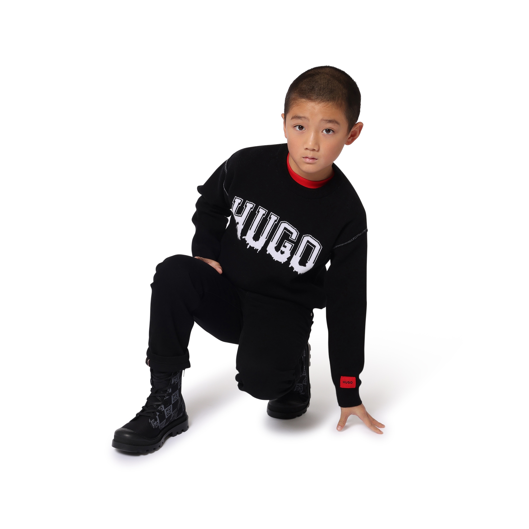 Round-neck jumper HUGO for BOY