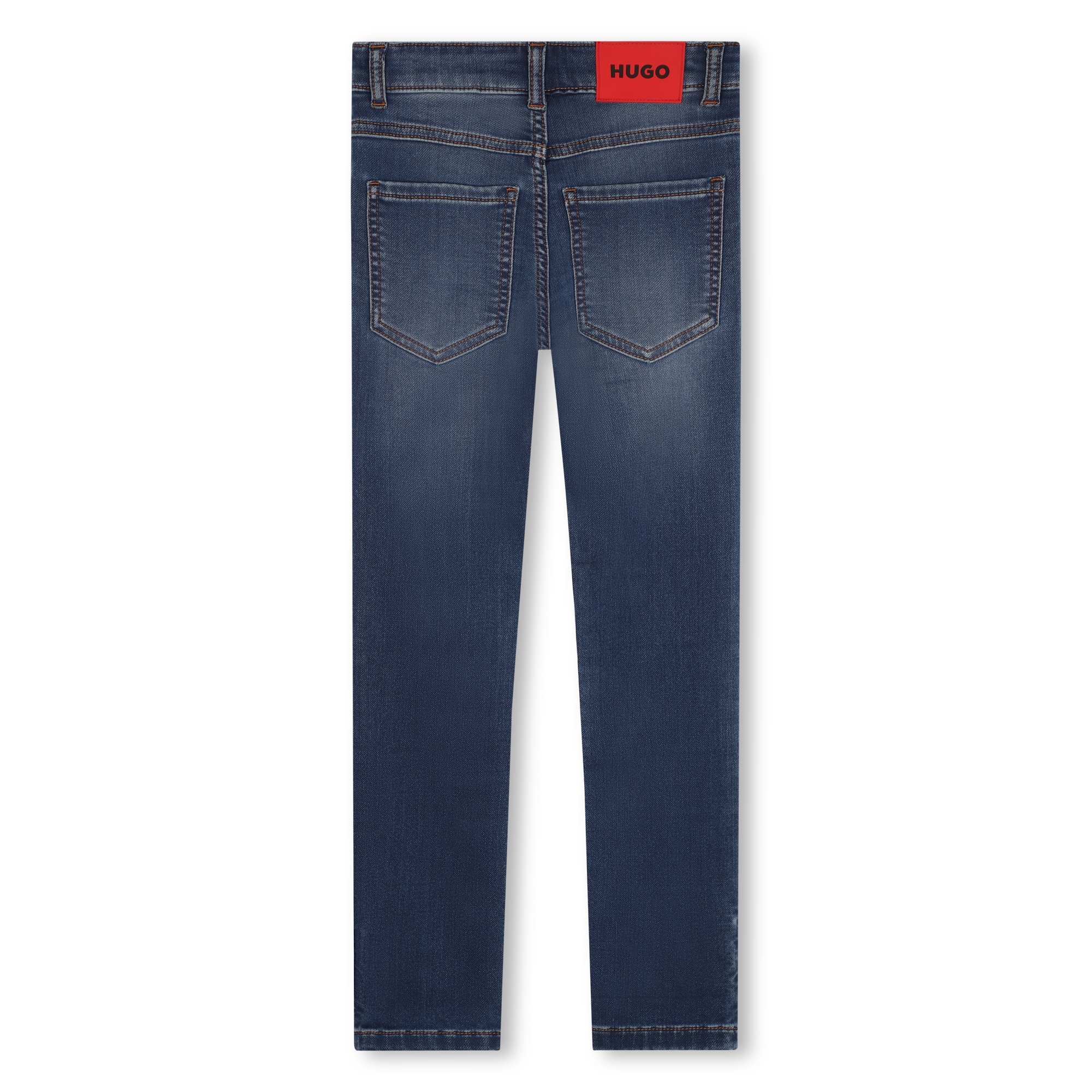 Jeans aderenti in misto cotone HUGO Per RAGAZZO