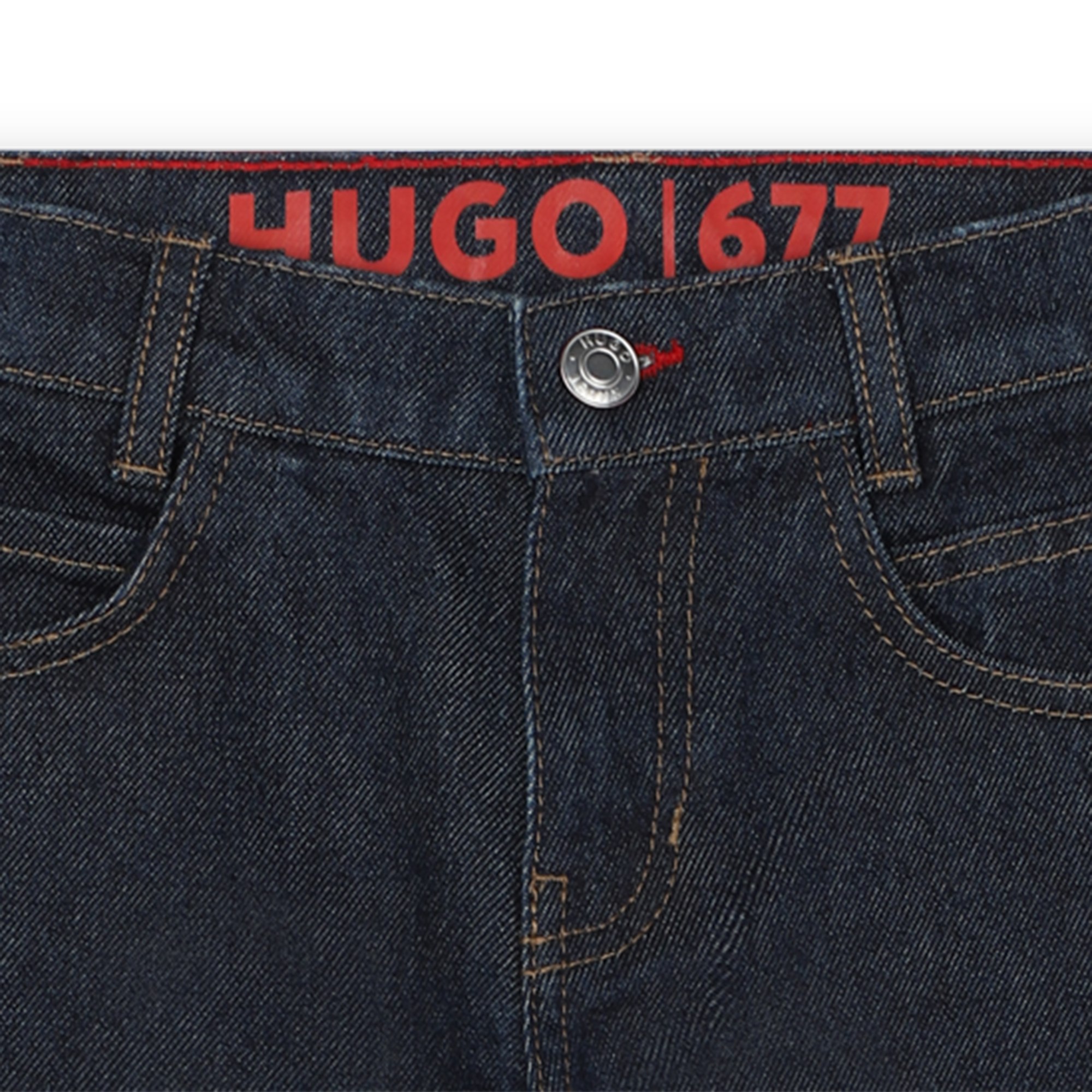 Katoenen 5-pocket-jeans HUGO Voor