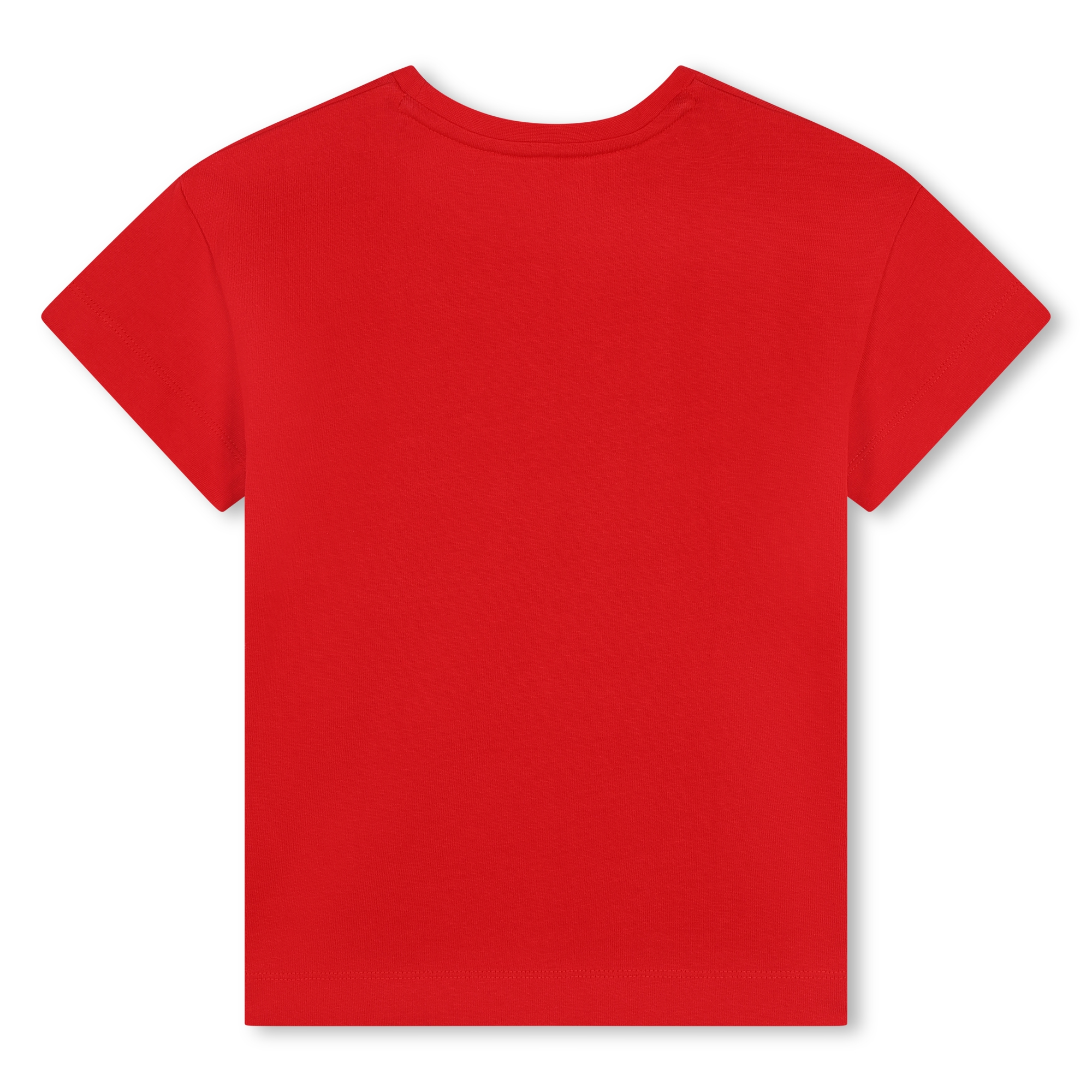 T-shirt en coton logo clouté HUGO pour FILLE