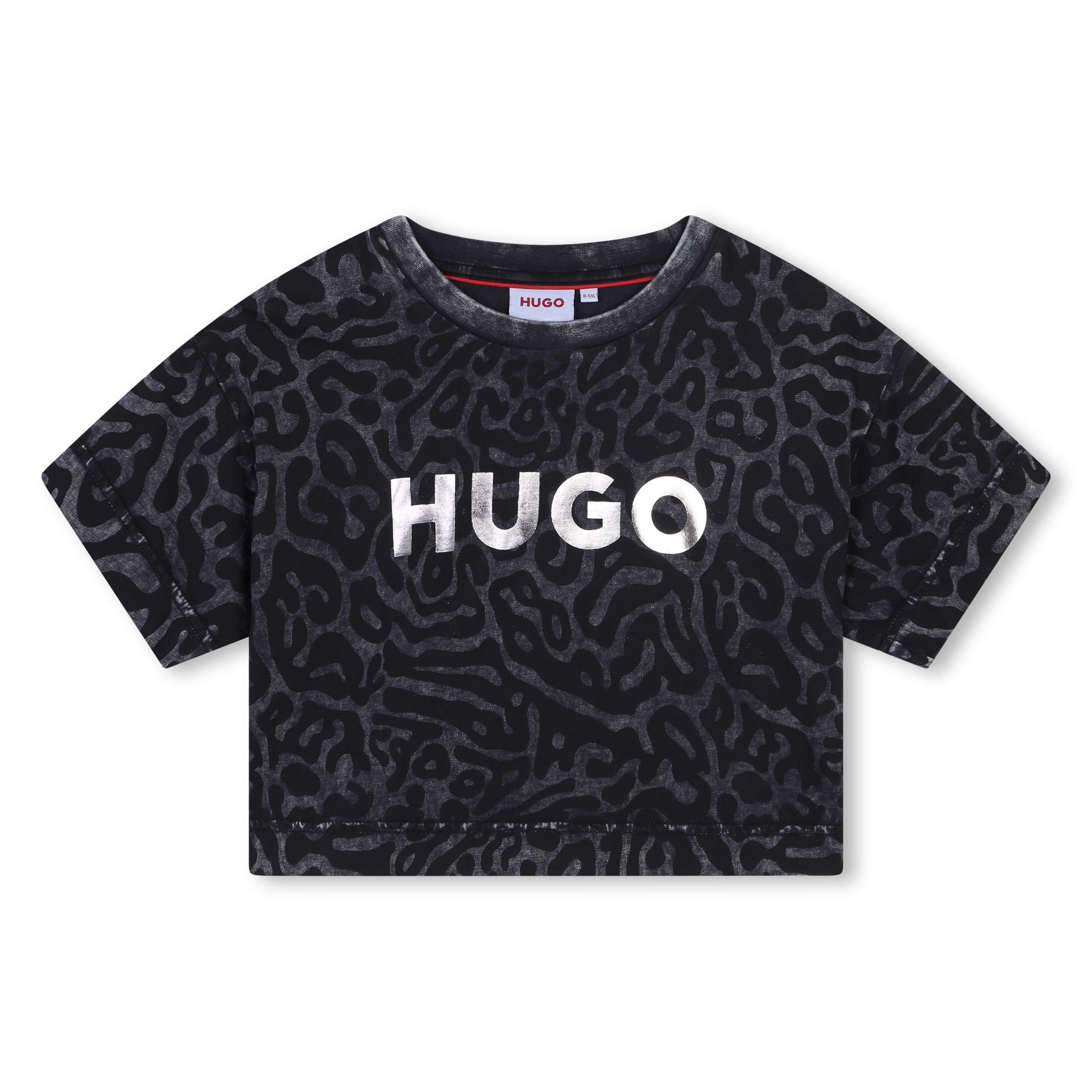 T-shirt imprimé HUGO pour FILLE