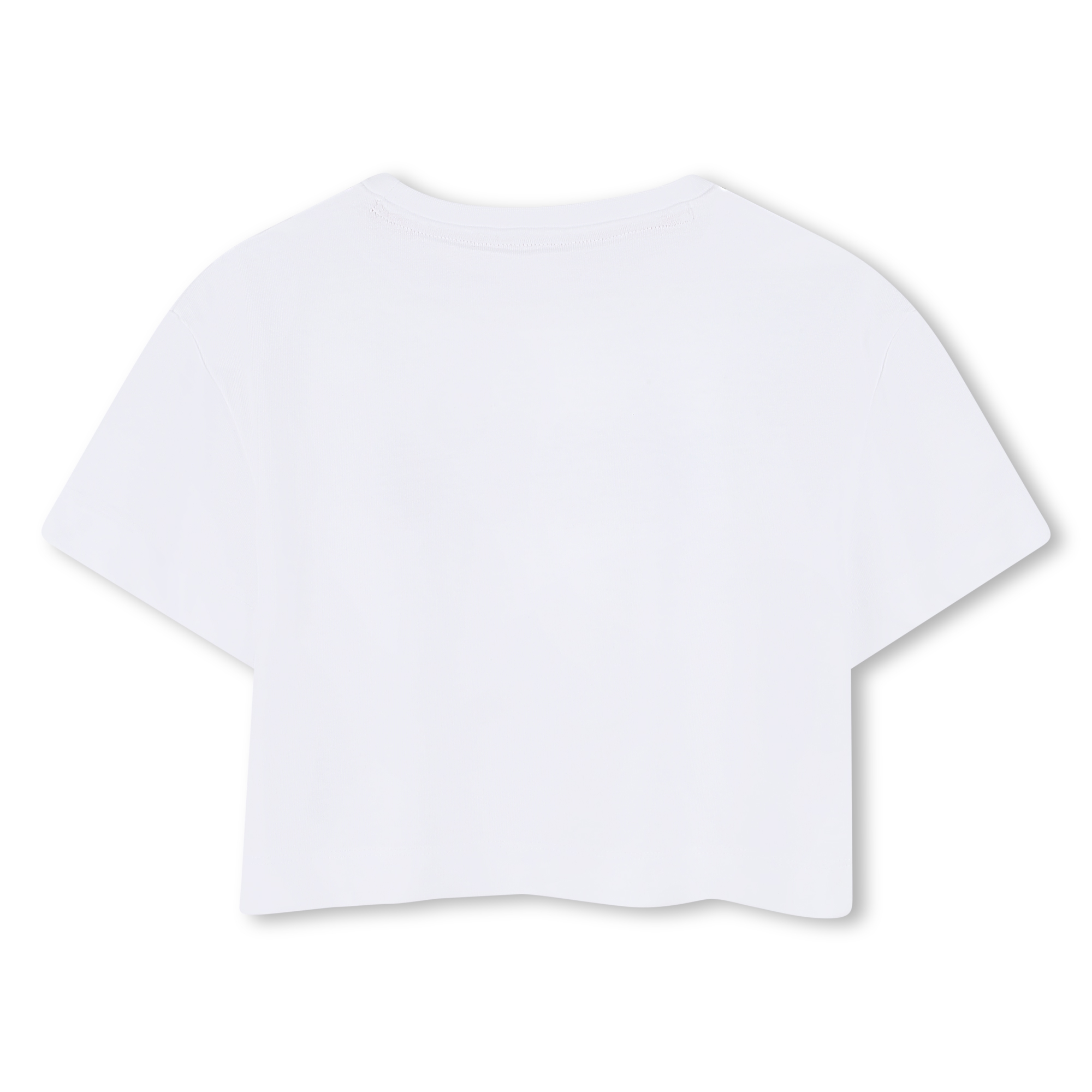 T-shirt avec patch et sigle HUGO pour FILLE