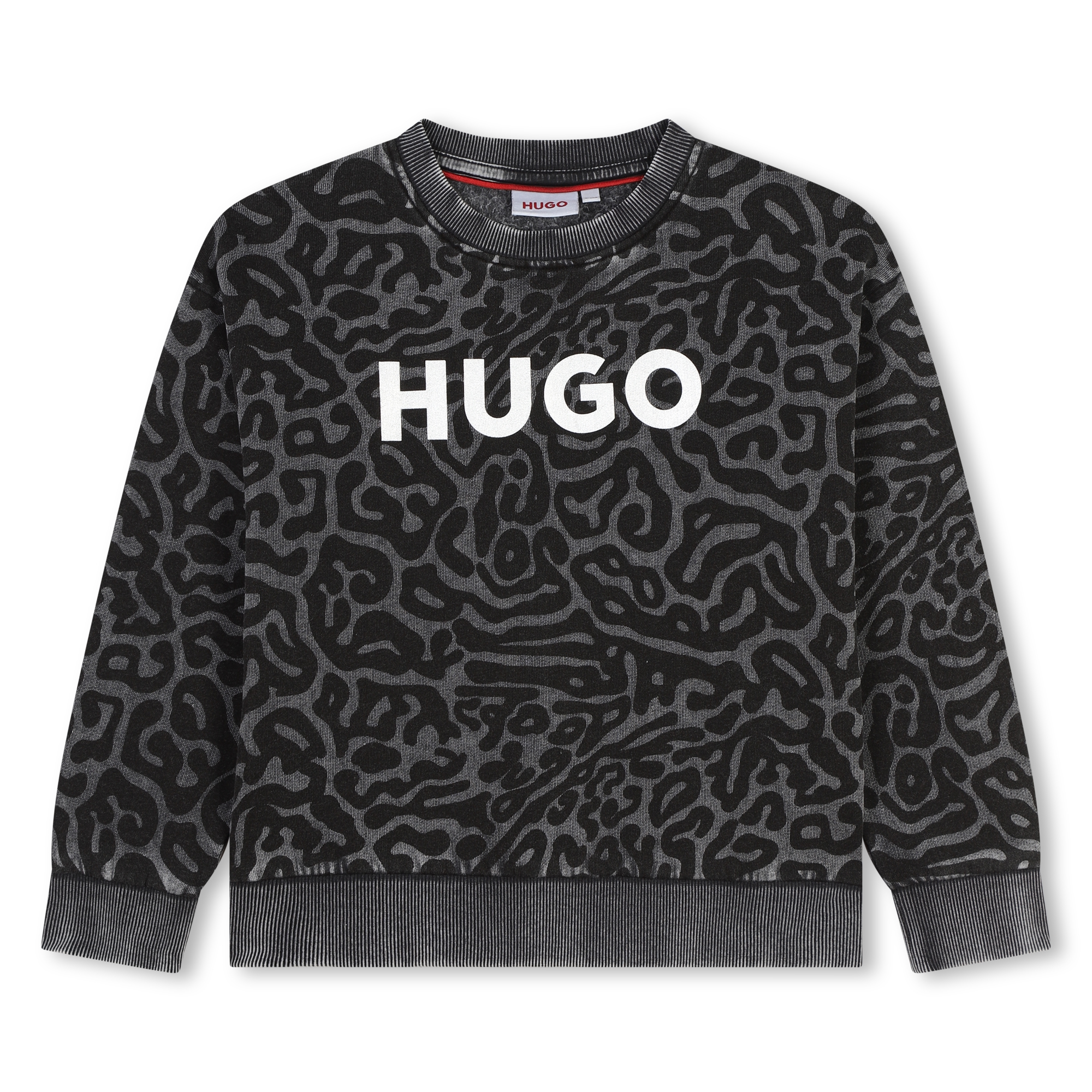 Printed jersey sweatshirt HUGO for GIRL