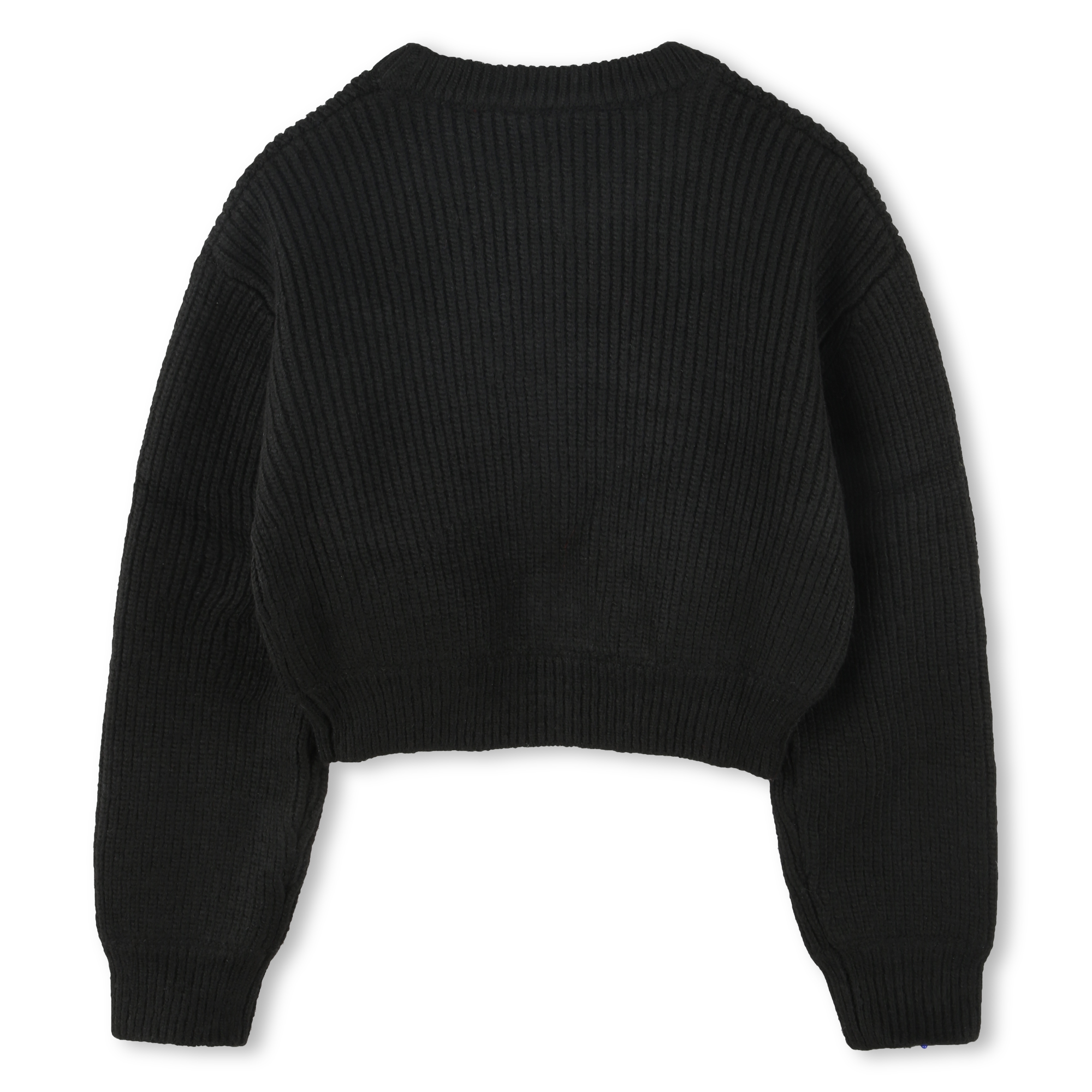 Pullover crop logo borchiato HUGO Per BAMBINA