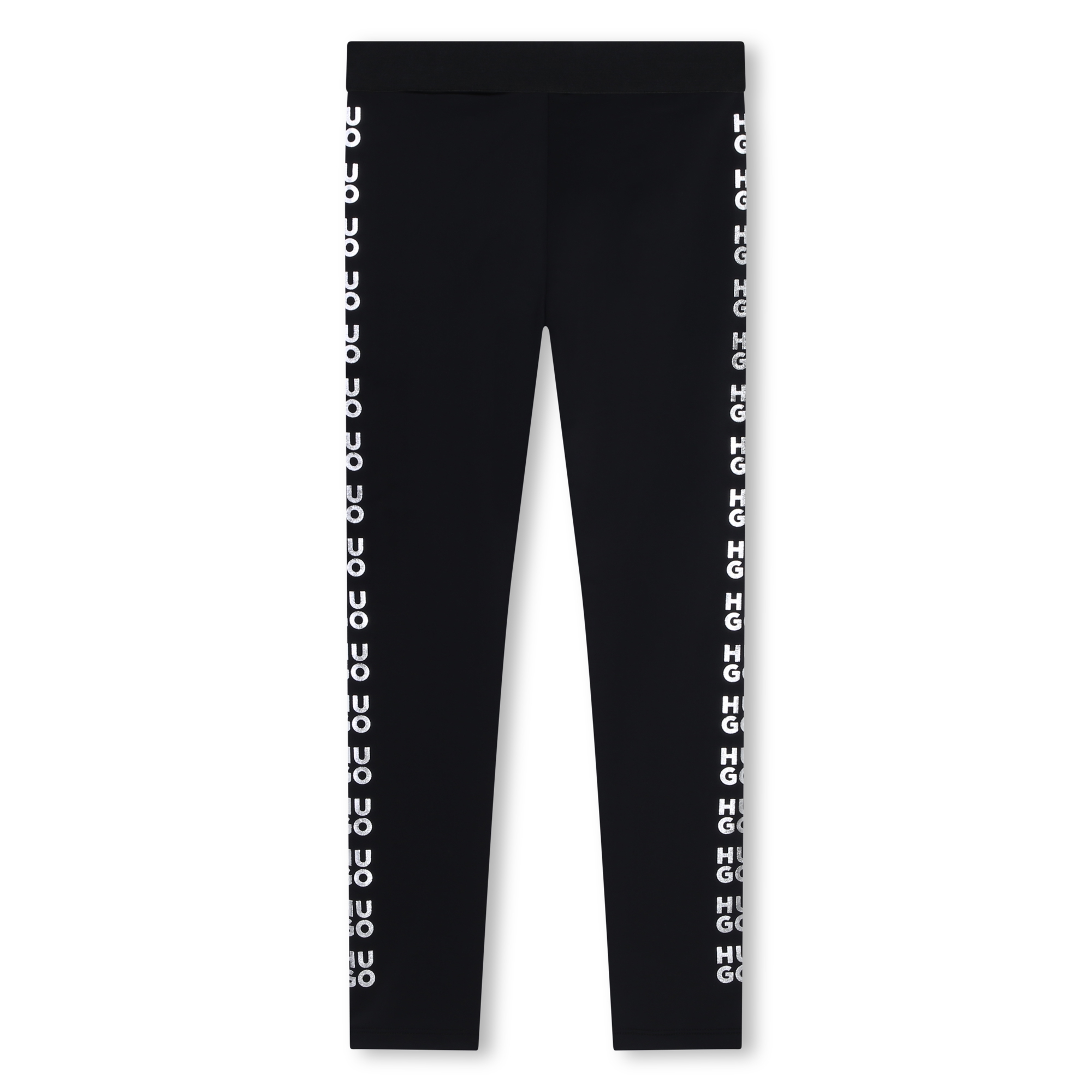 Leggings with shiny logos HUGO for GIRL