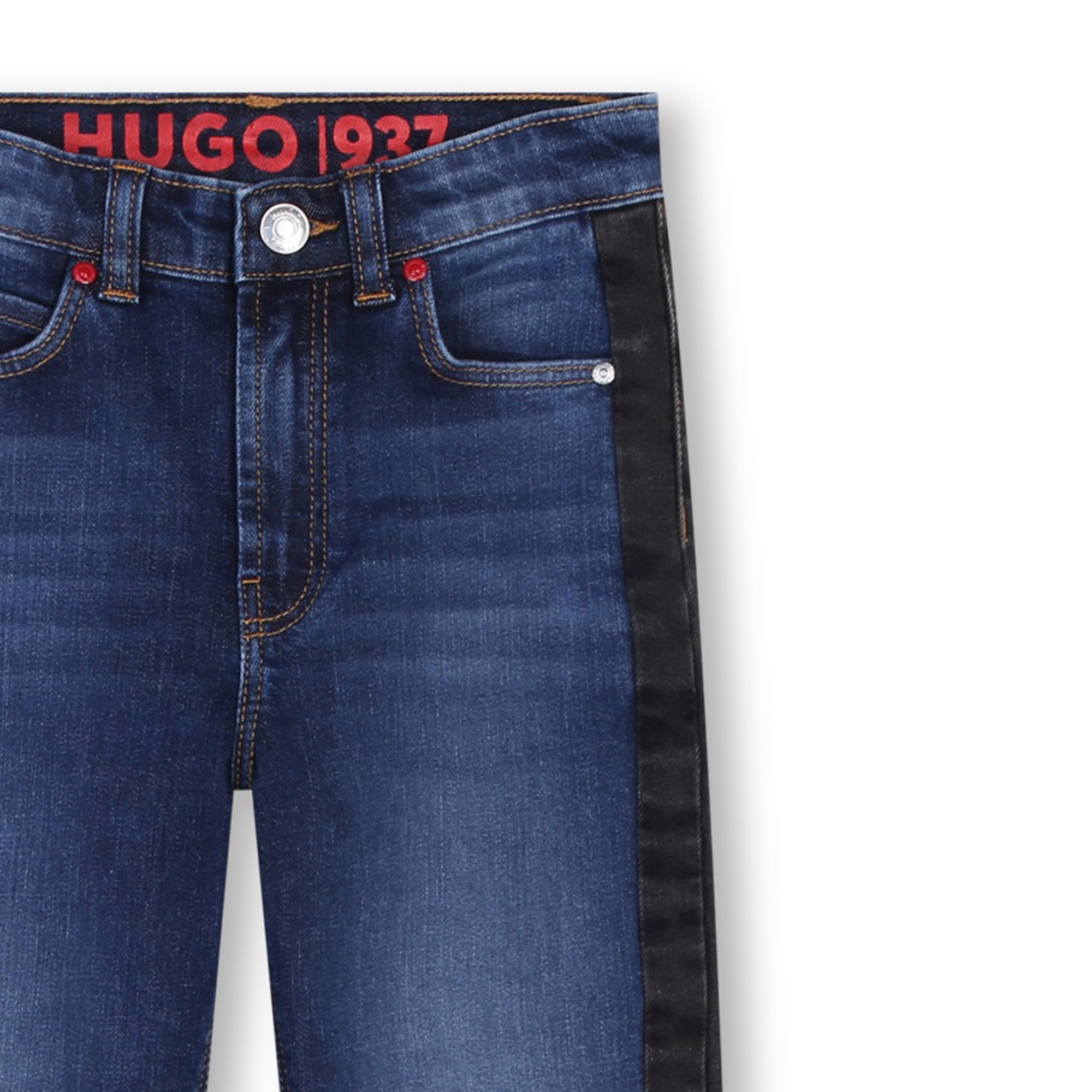 Jeans met inzetstukken HUGO Voor