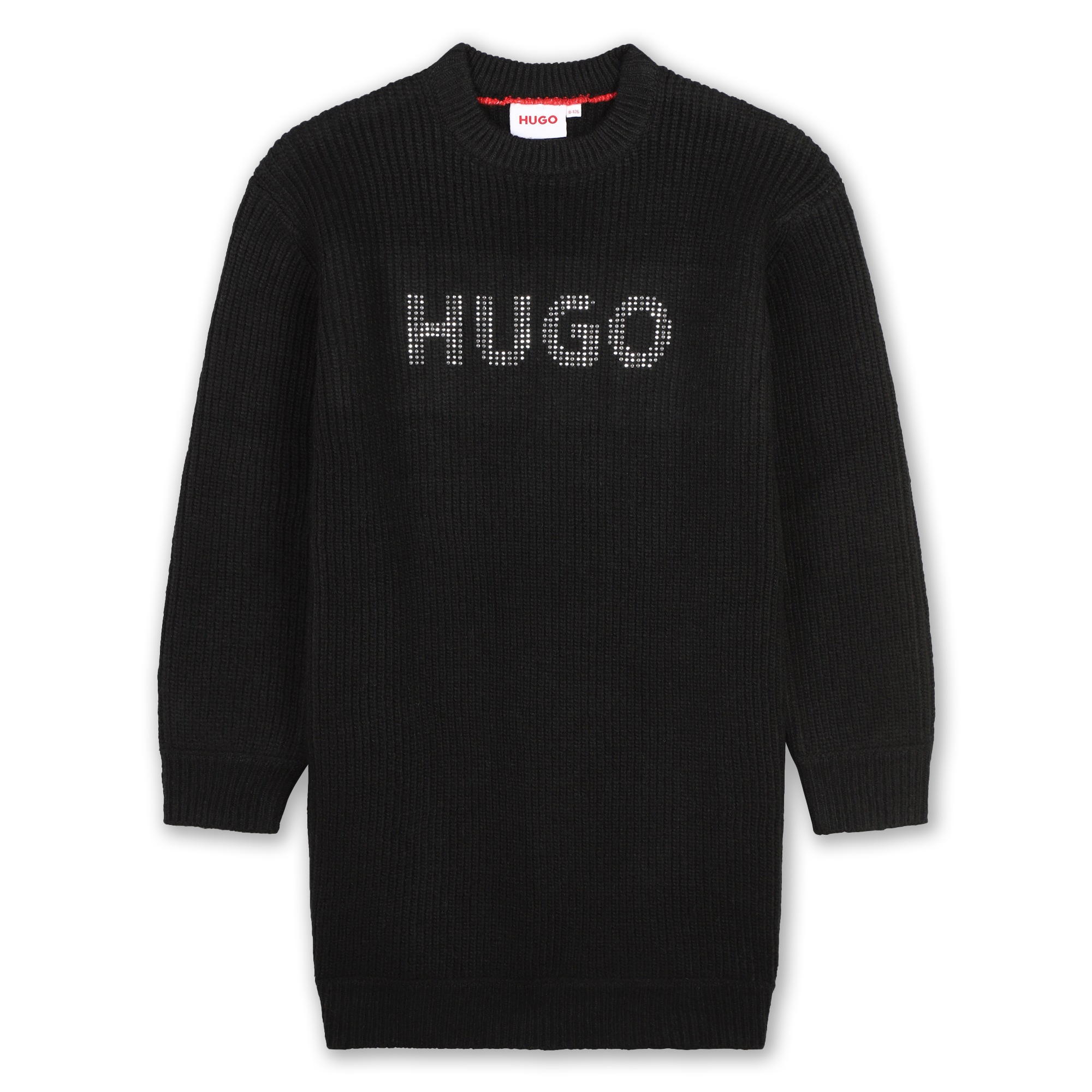 Robe pull cloutée HUGO pour FILLE