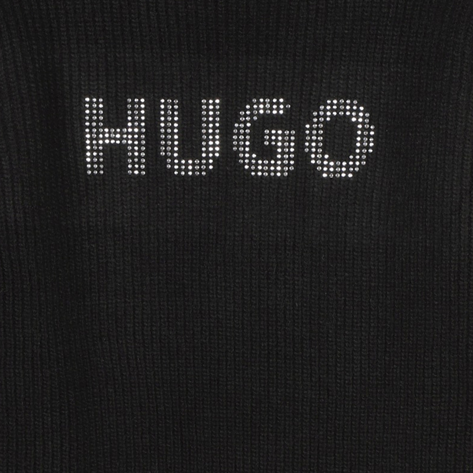 Robe pull cloutée HUGO pour FILLE