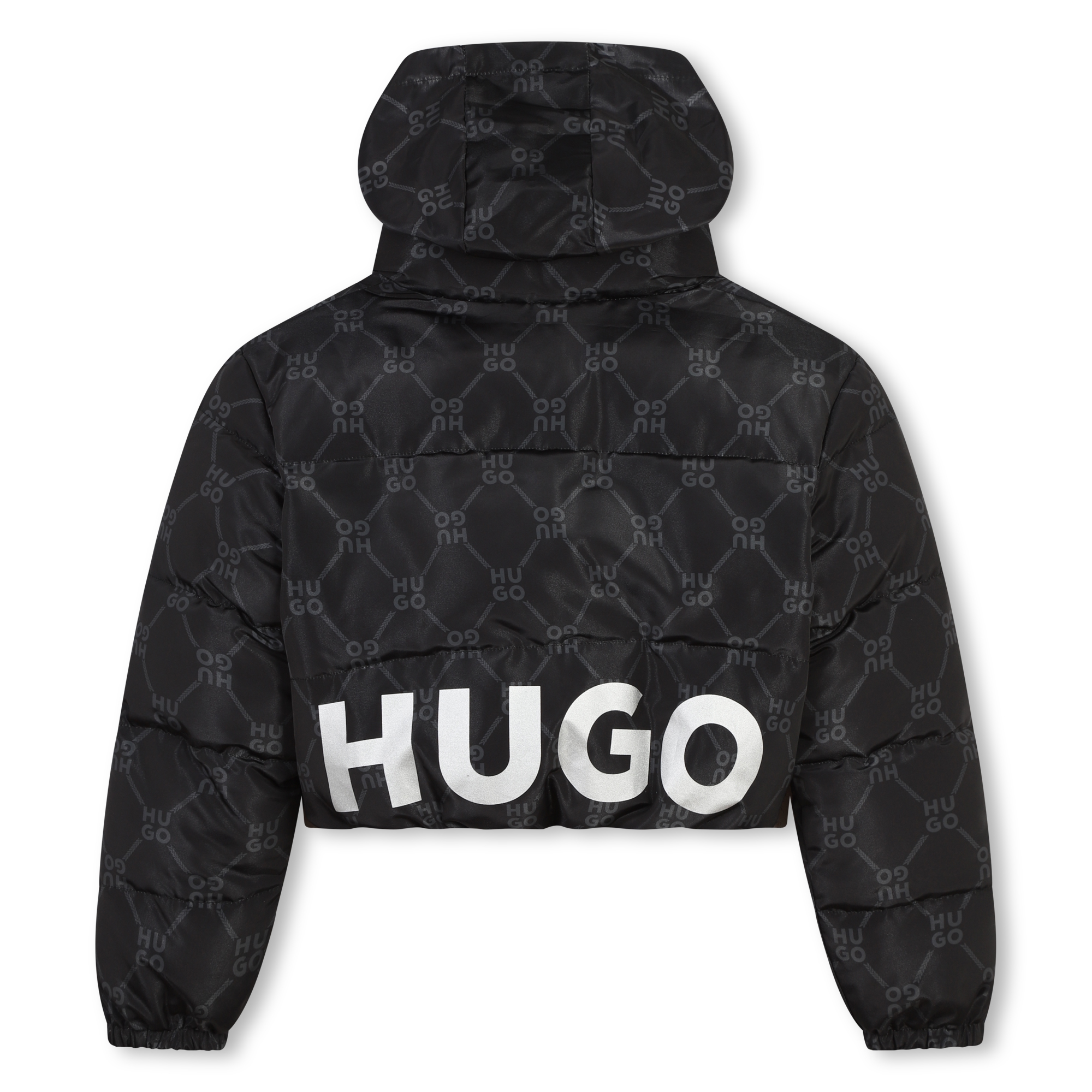 Reversible cropped puffer HUGO for GIRL