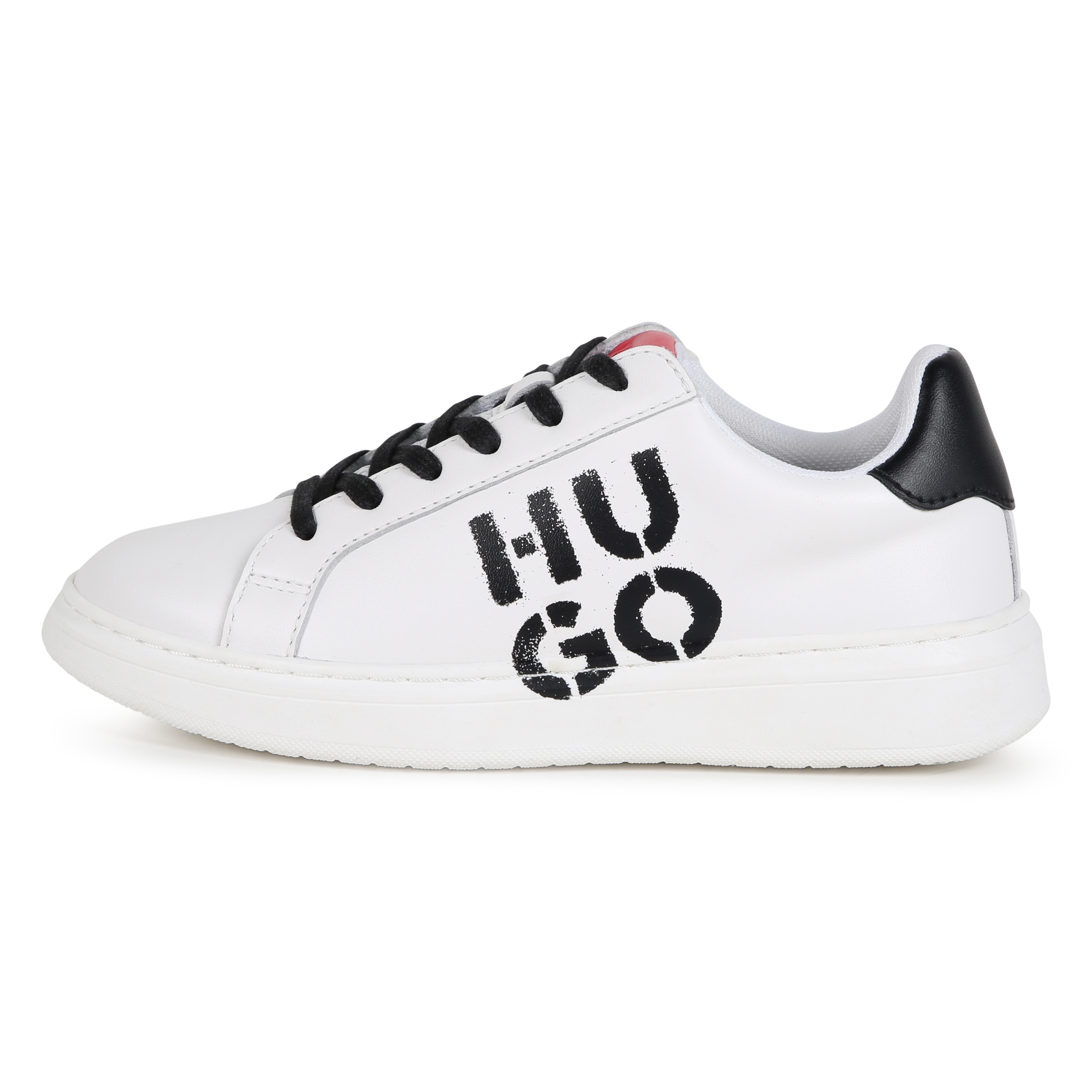 Lace-up leather trainers HUGO for BOY