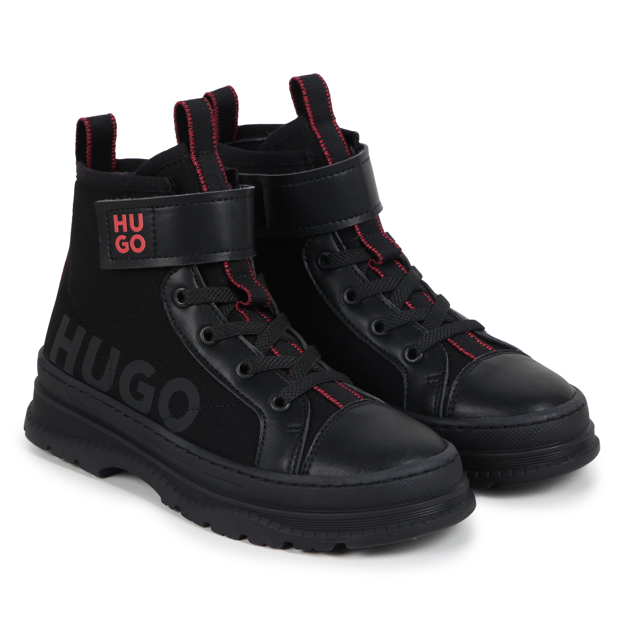 Water-repellent ankle boots HUGO for BOY