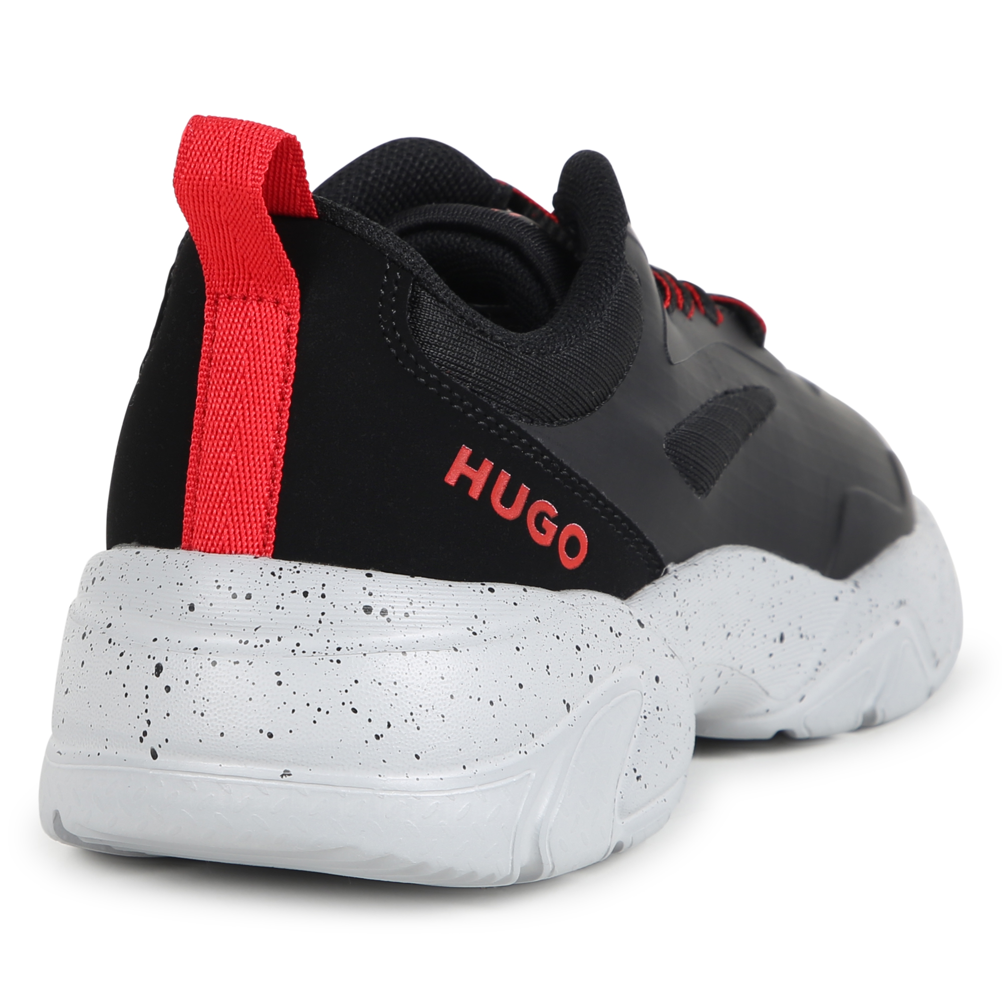 Multi-texture lace-up trainers HUGO for BOY