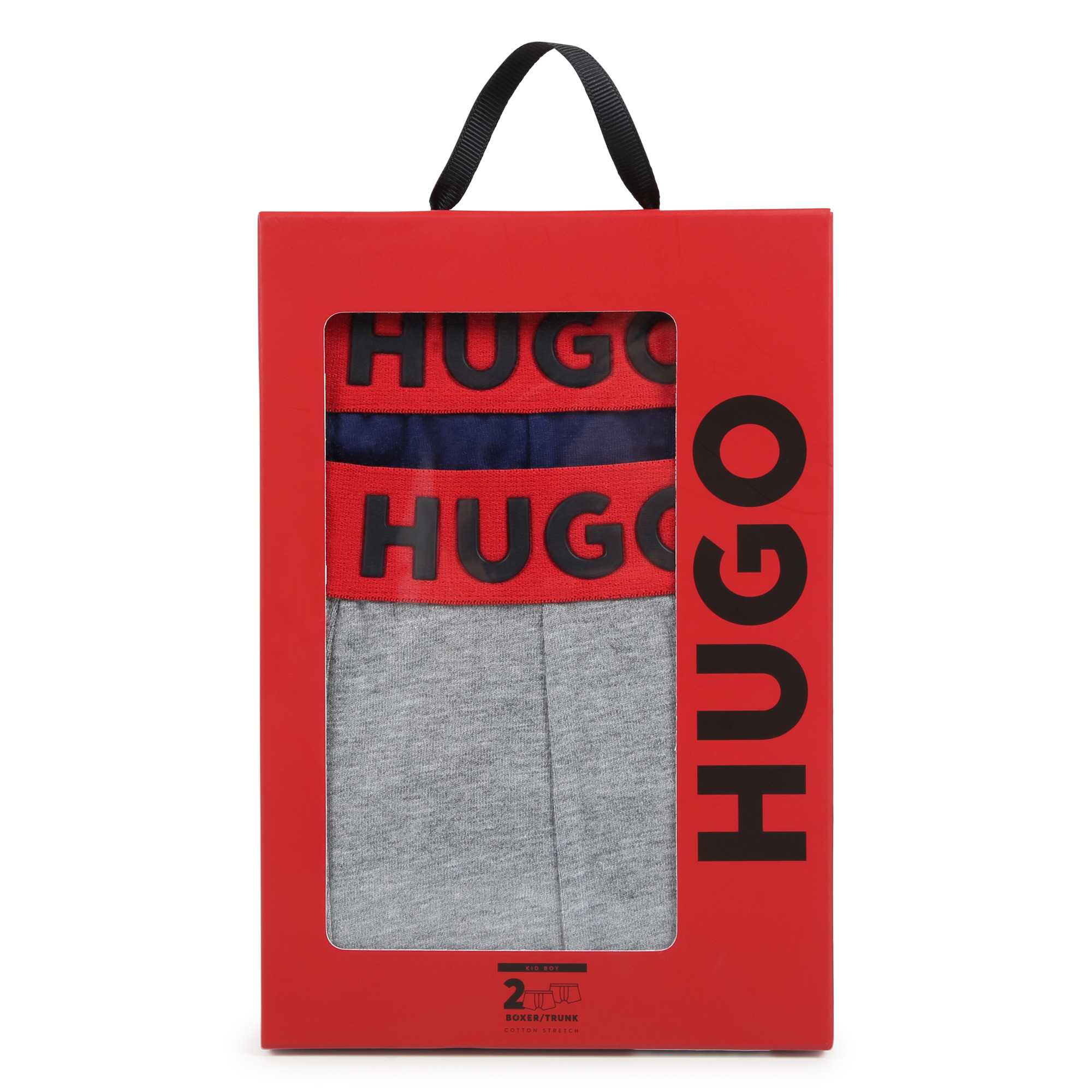 2-pack of cotton boxers HUGO for BOY