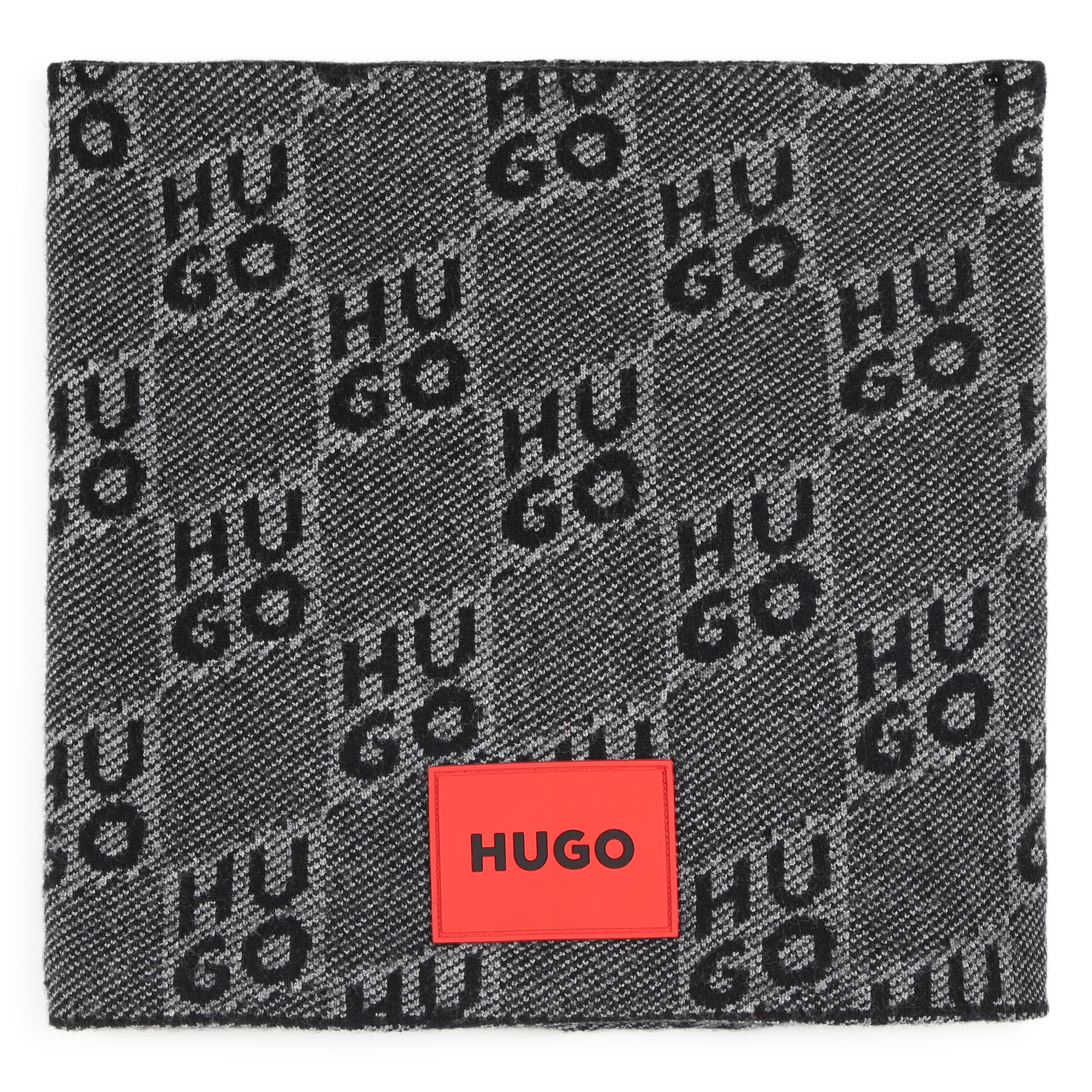 Jacquard neck warmer HUGO for BOY