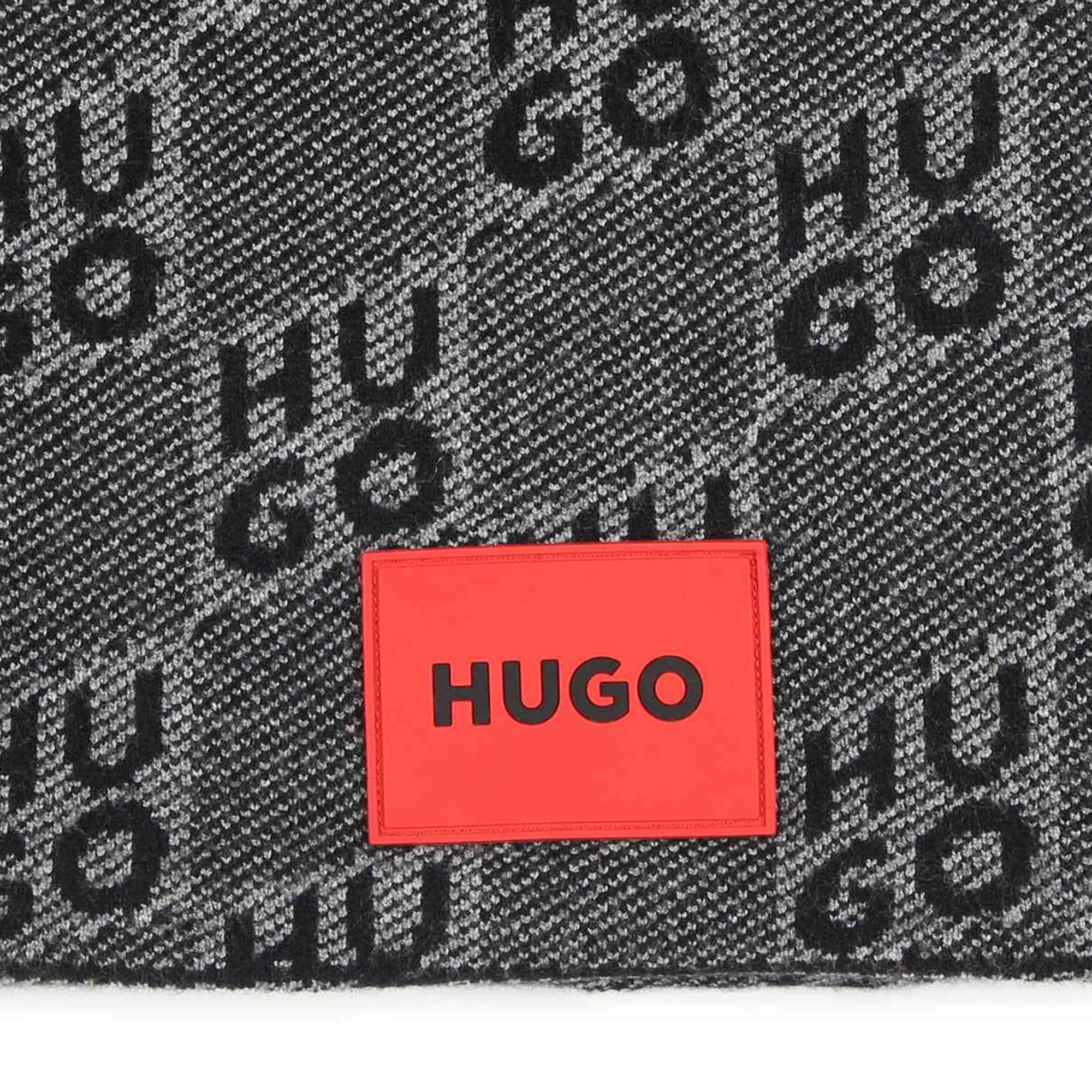 Jacquard neck warmer HUGO for BOY