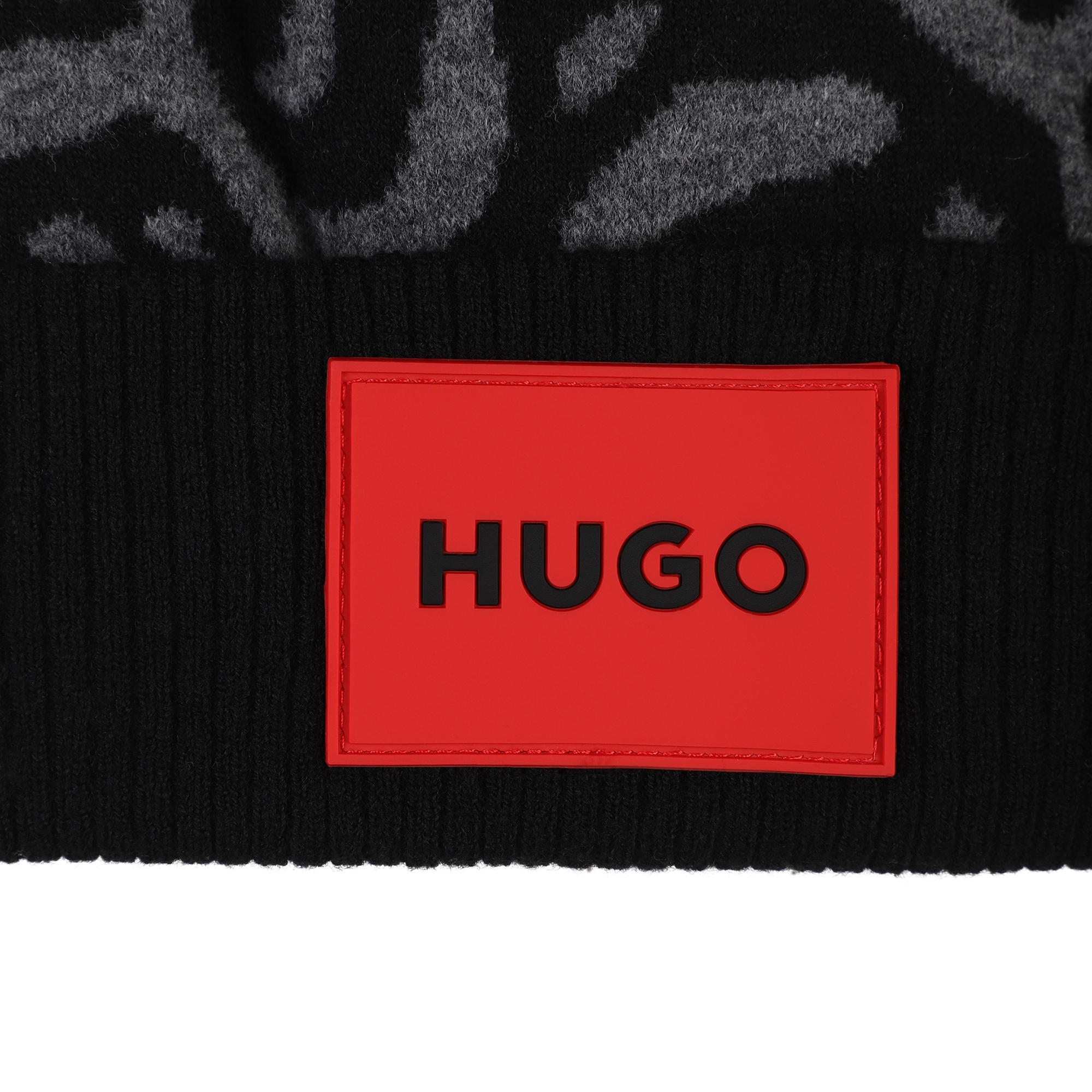 Jacquard knit hat HUGO for GIRL