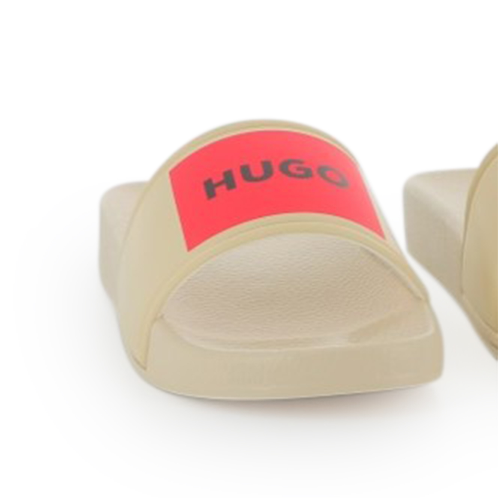 Slippers met badges HUGO Voor