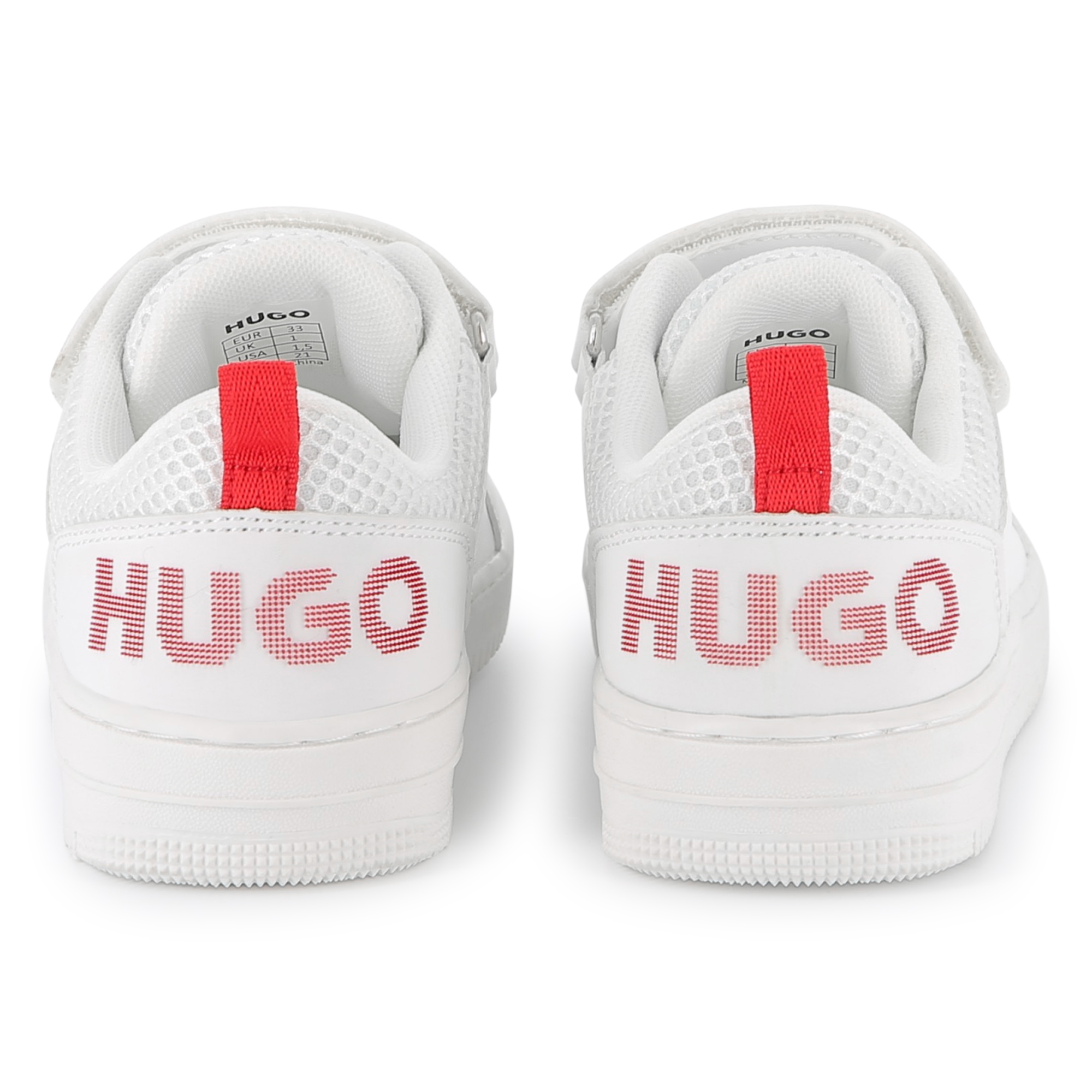 Lace-up hook-and-loop trainers HUGO for BOY