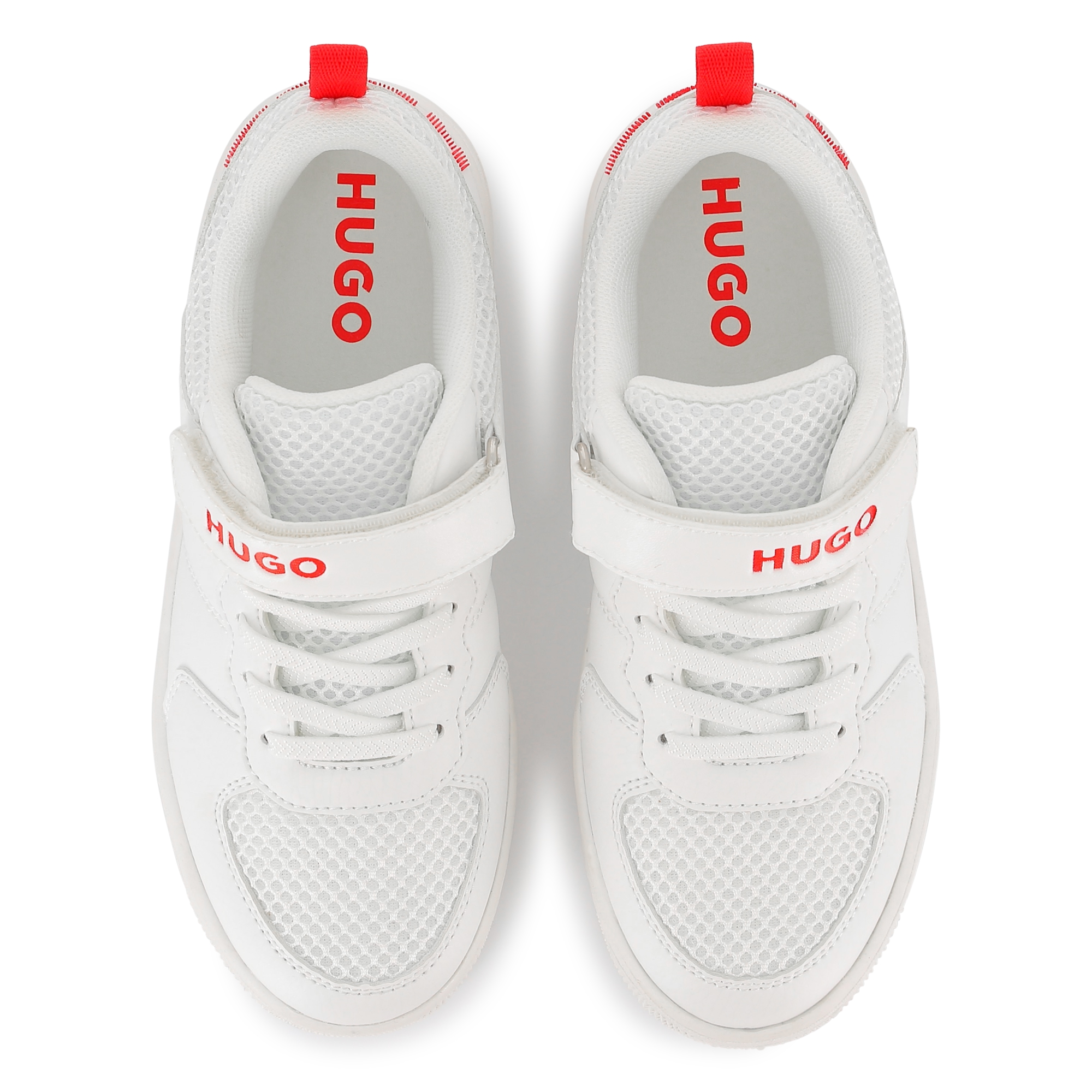 Lace-up hook-and-loop trainers HUGO for BOY