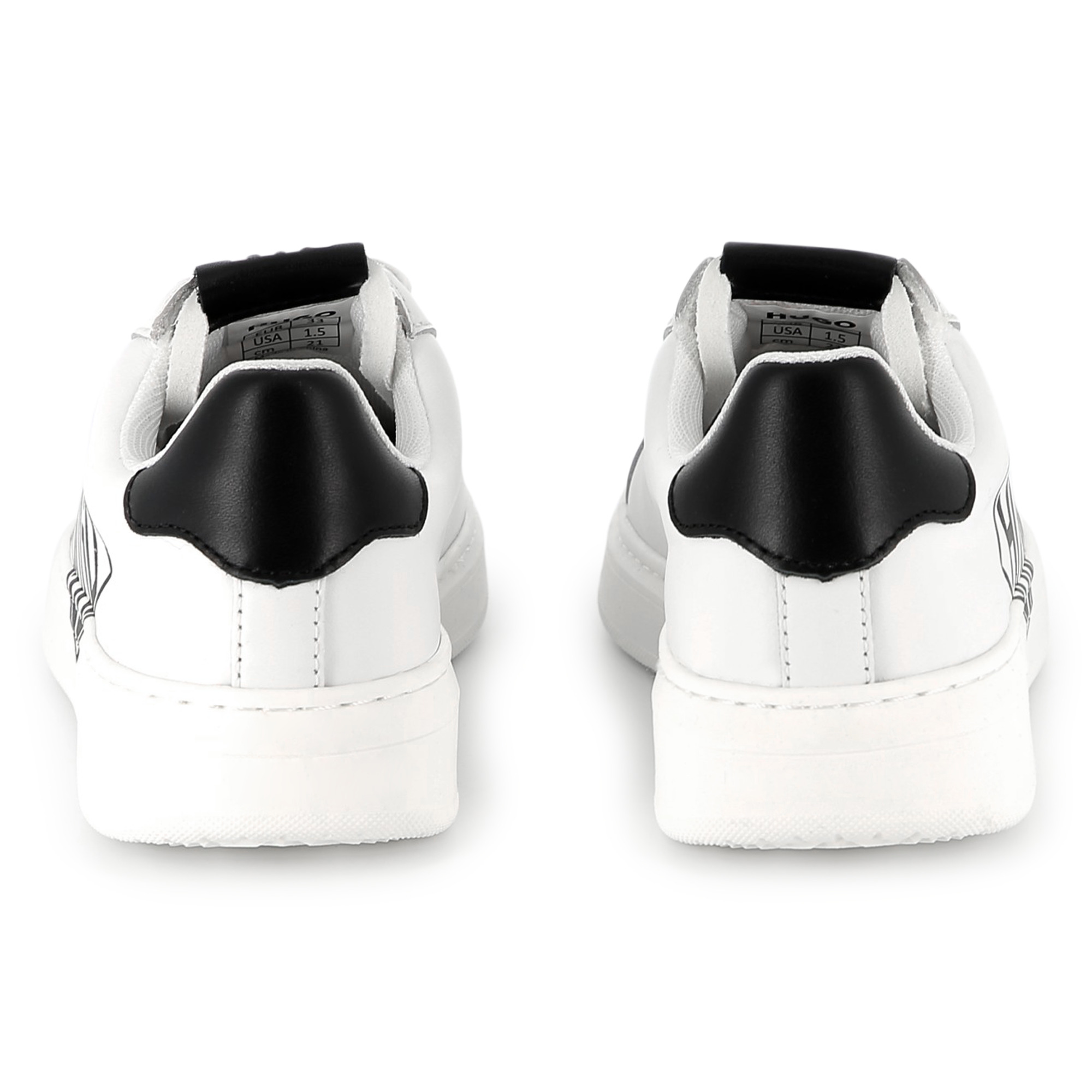 Lace-up leather trainers HUGO for BOY