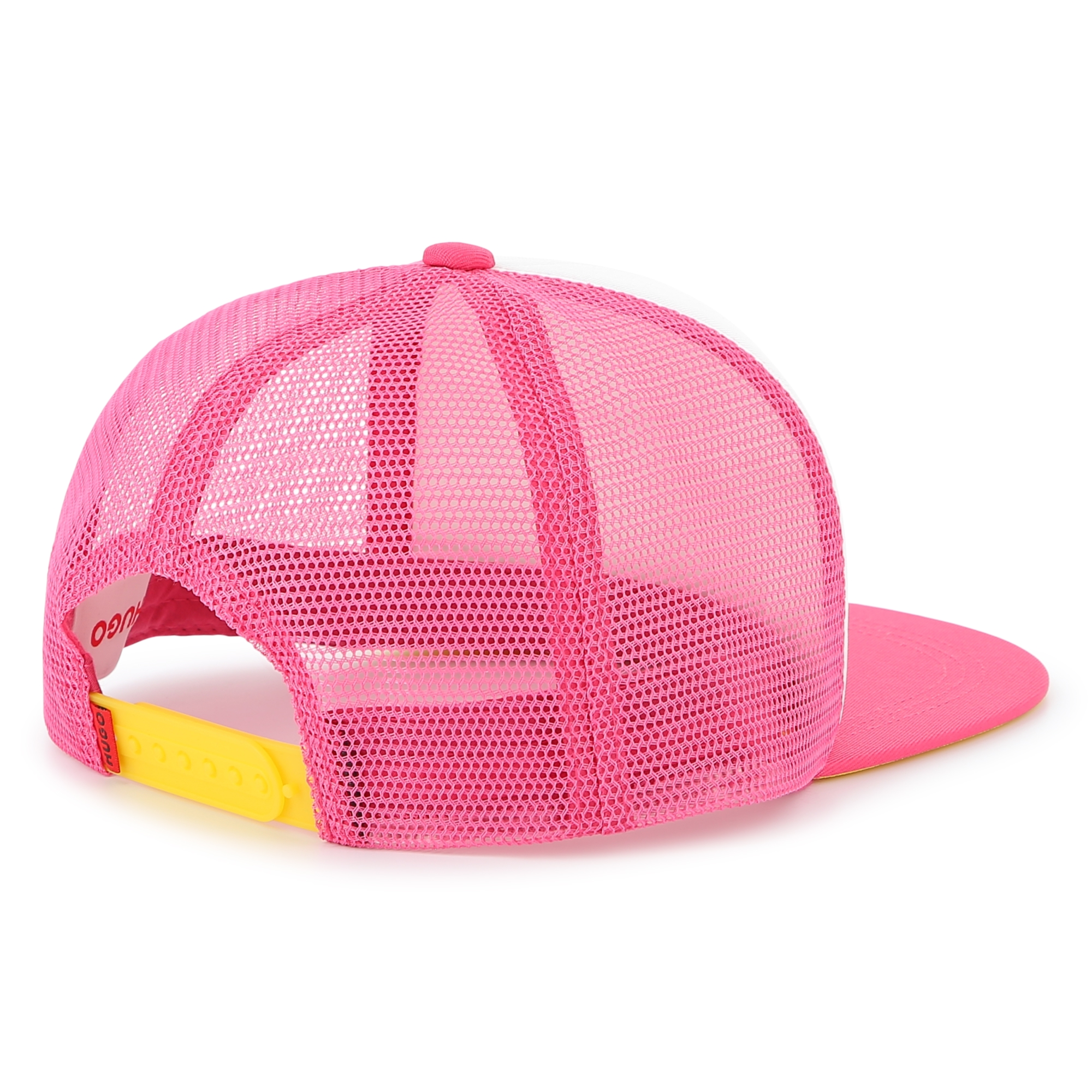 Adjustable bi-material cap HUGO for GIRL