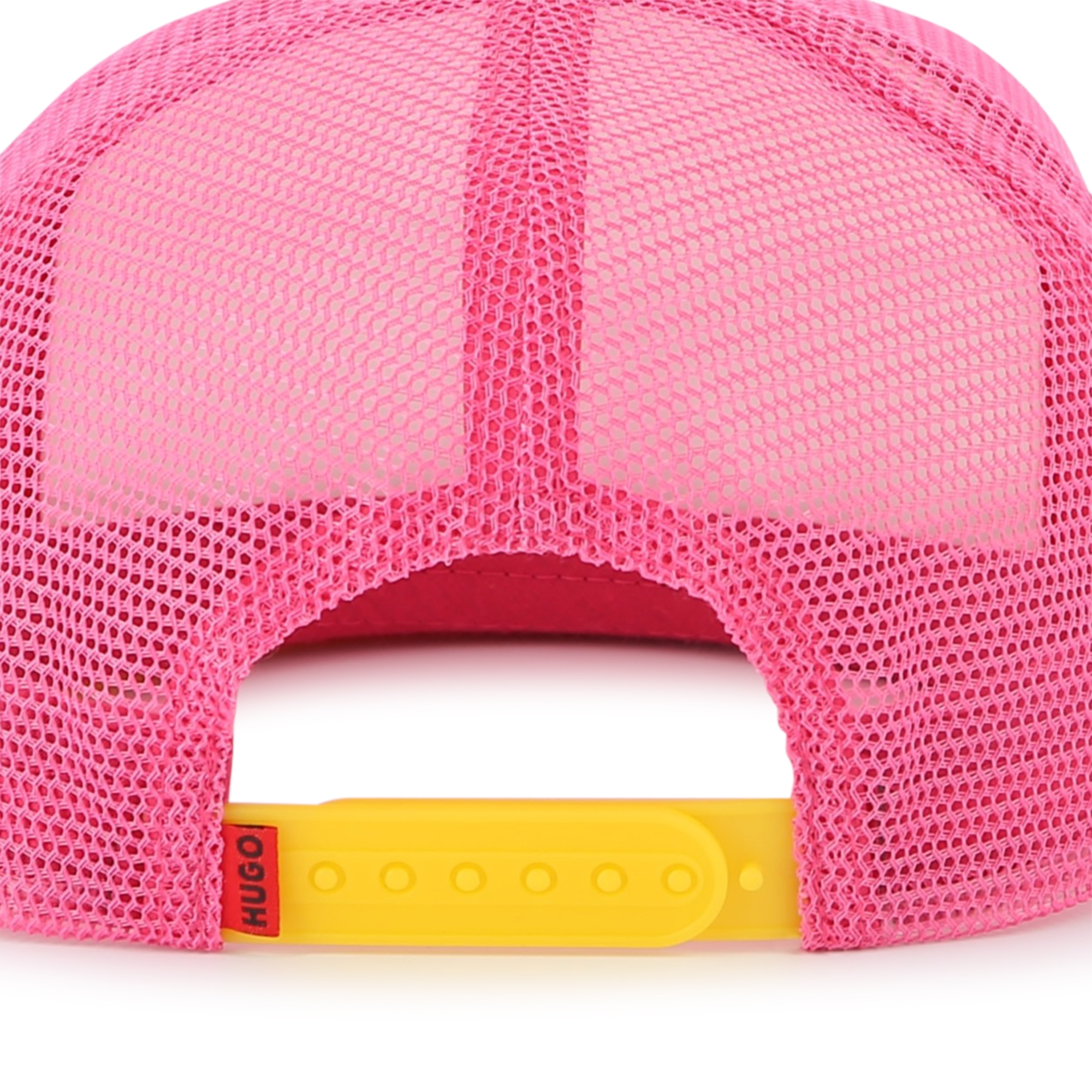 Adjustable bi-material cap HUGO for GIRL