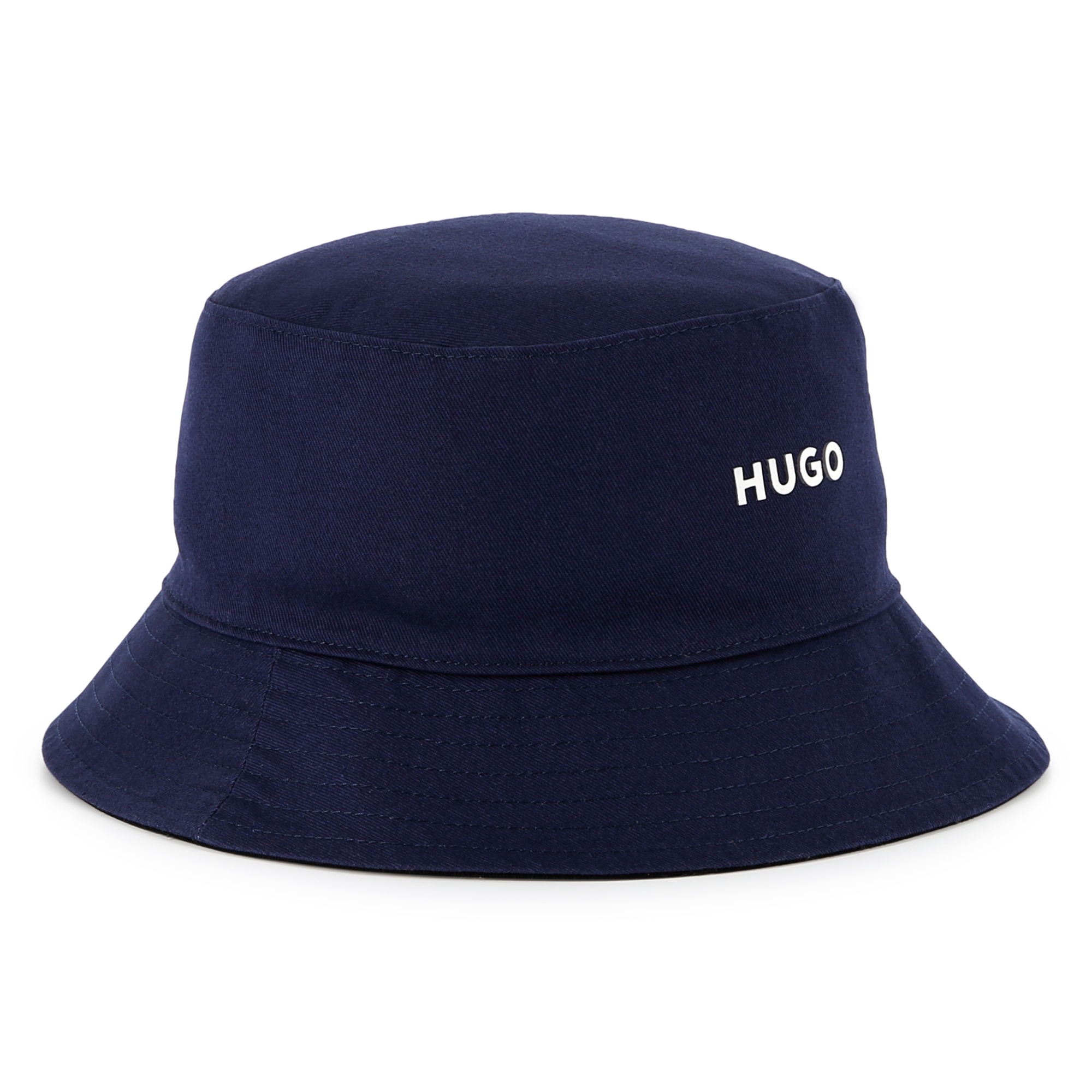 Reversible twill bucket hat HUGO for BOY