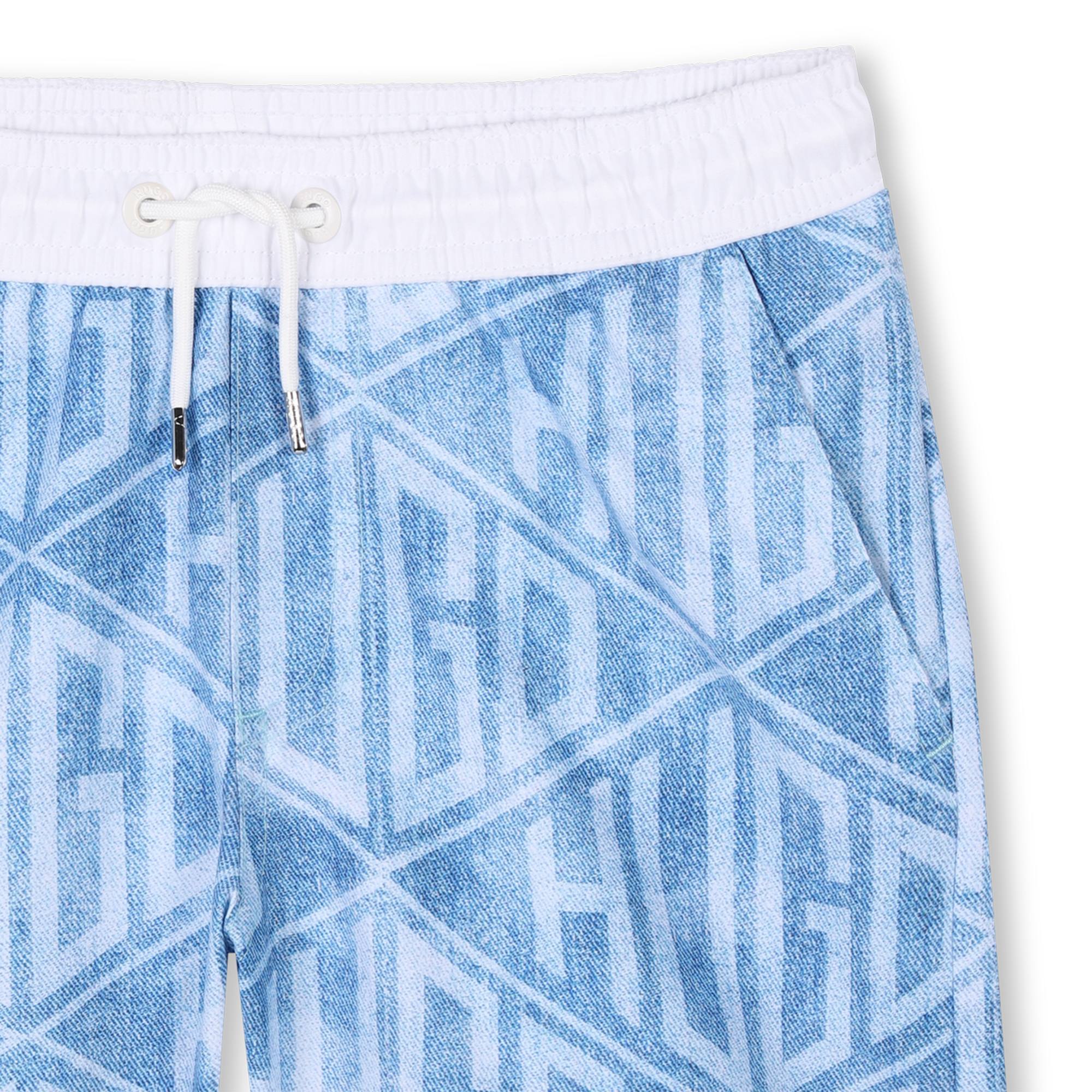 Zwemshort met print HUGO Voor