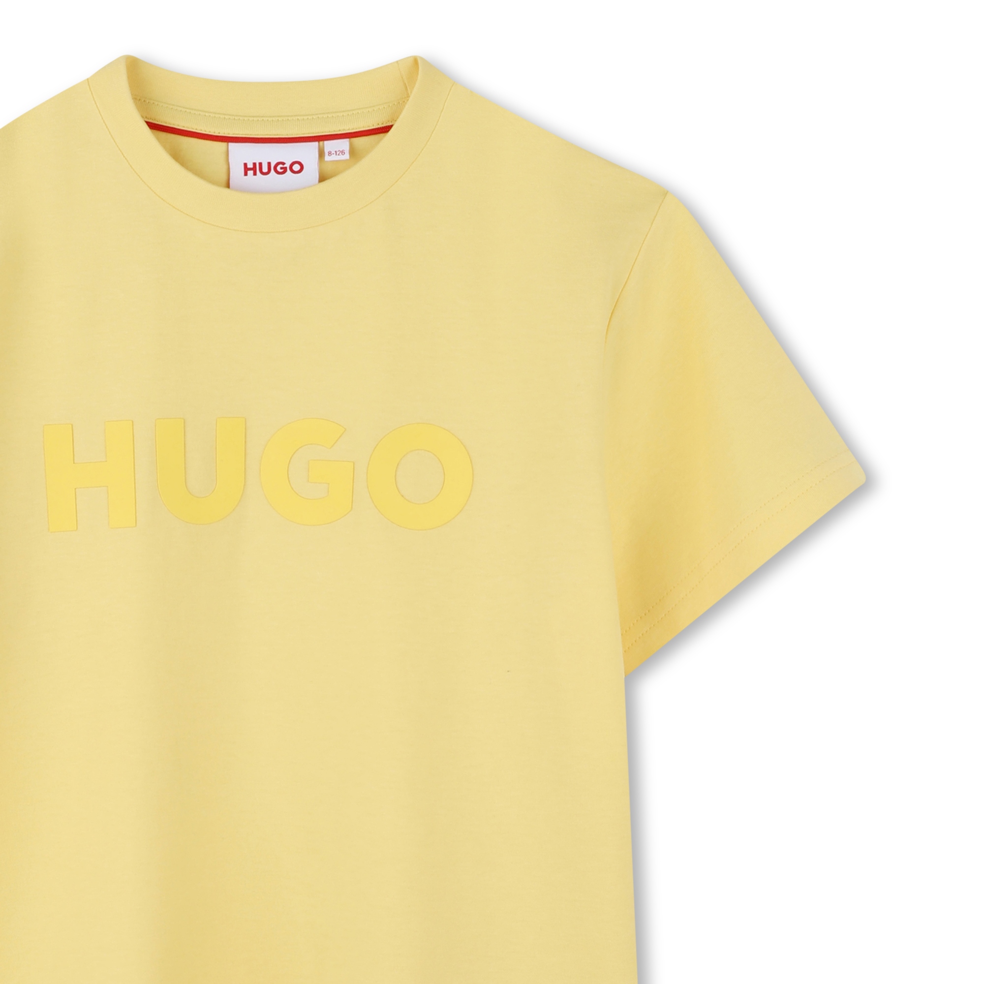 Kurzarm-T-Shirt aus Baumwolle HUGO Für JUNGE