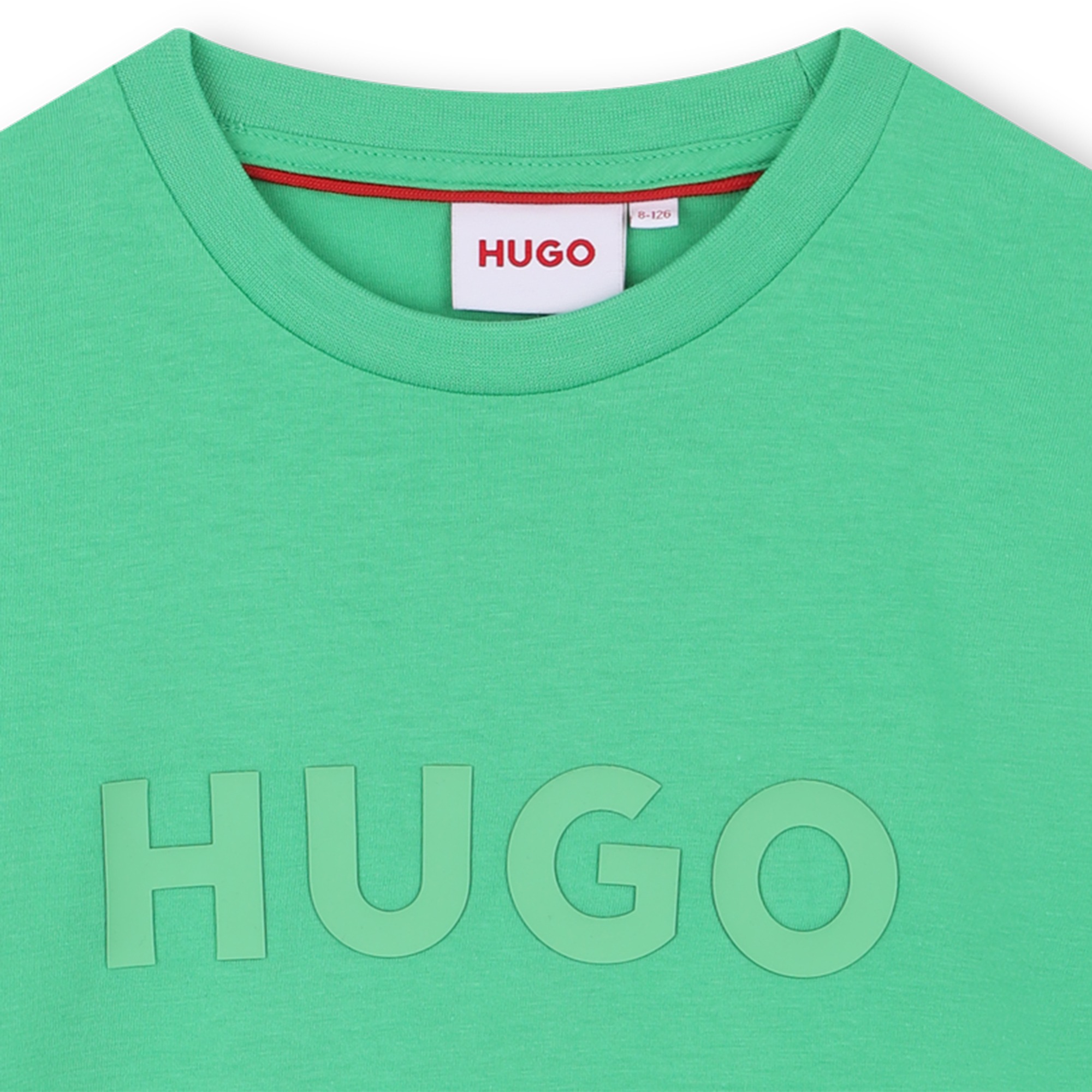 Short-sleeved cotton T-shirt HUGO for BOY