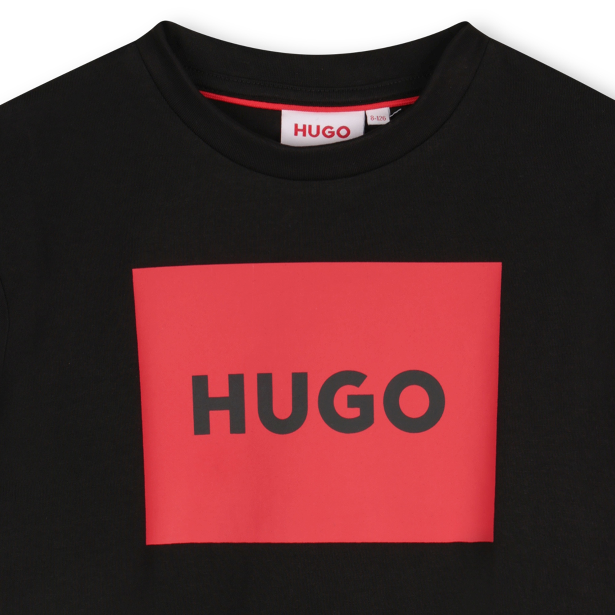 T-shirt coton manches courtes HUGO pour GARCON