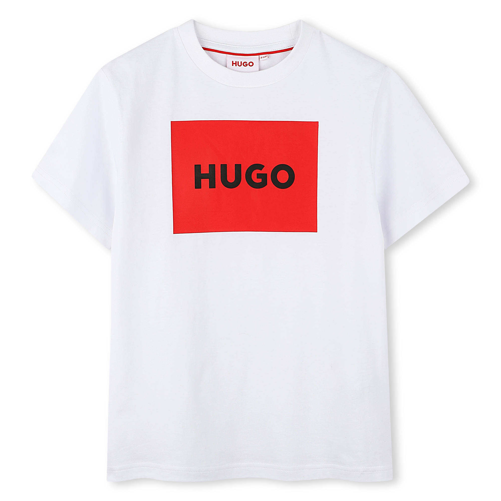 Kurzarm-T-Shirt aus Baumwolle HUGO Für JUNGE