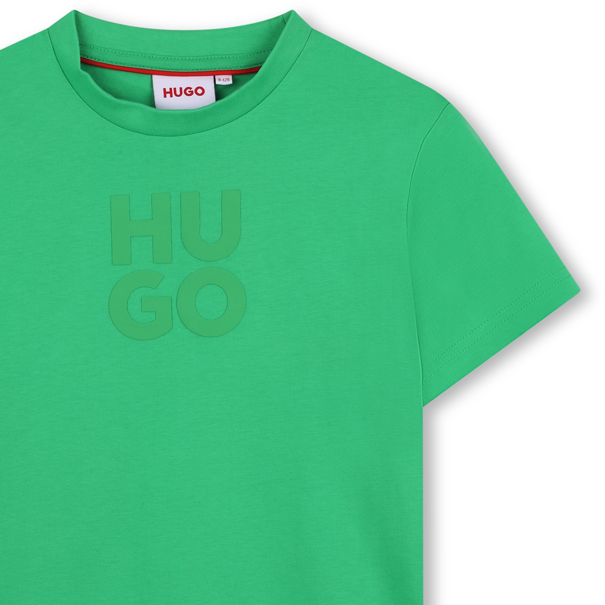 Camiseta manga corta y algodón HUGO para NIÑO